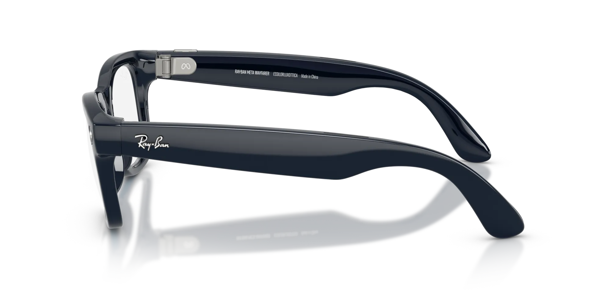 Ray - Ban Meta RW4012 Wayfarer 6628MF - GEN 2 Smart glasses Iniettato Blu Trasparente/Zaffiro Fotocromatico Squadrata Transitions Fotocromatico - immagine 4