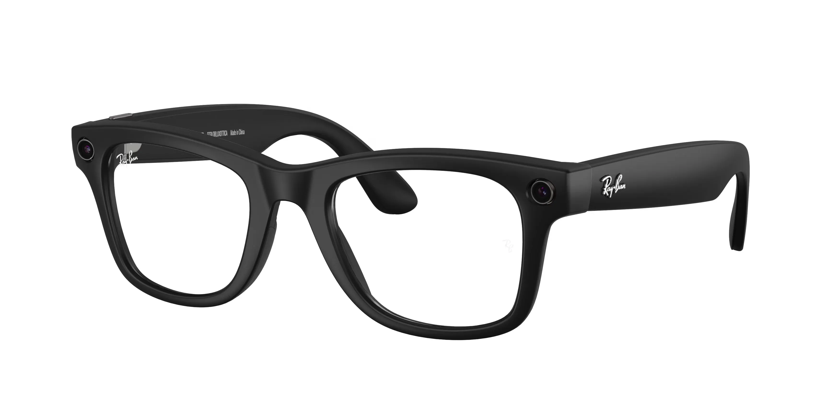 Ray - Ban RW4012 Ray-Ban Meta (Gen 2) Wayfarer 601SSB Smart glasses Iniettato Nero Trasparente Squadrata Anti-luce blu Antiriflesso - immagine 1