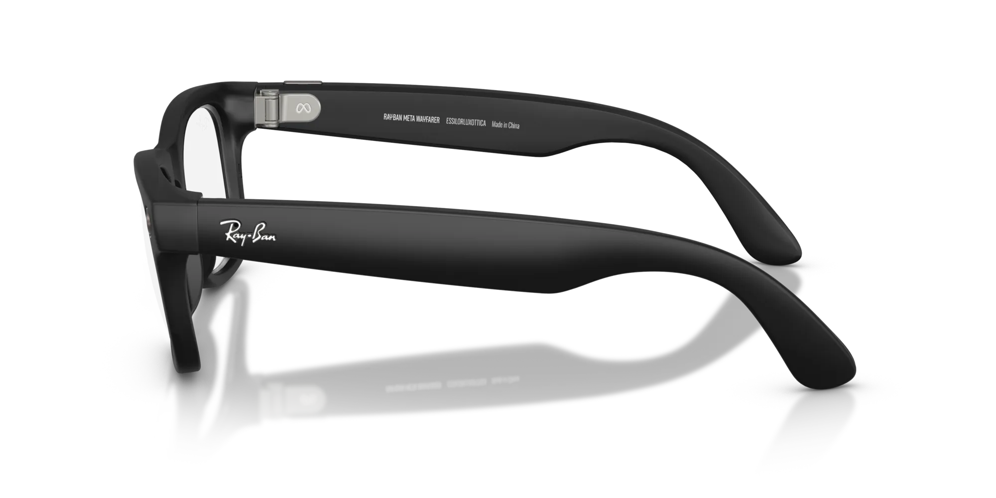 Ray - Ban Meta RW4012 Wayfarer 601S1Z - GEN 2 Smart glasses Iniettato Nero Trasparente/Grigio Fotocromatico Squadrata Transitions Fotocromatico - immagine 4