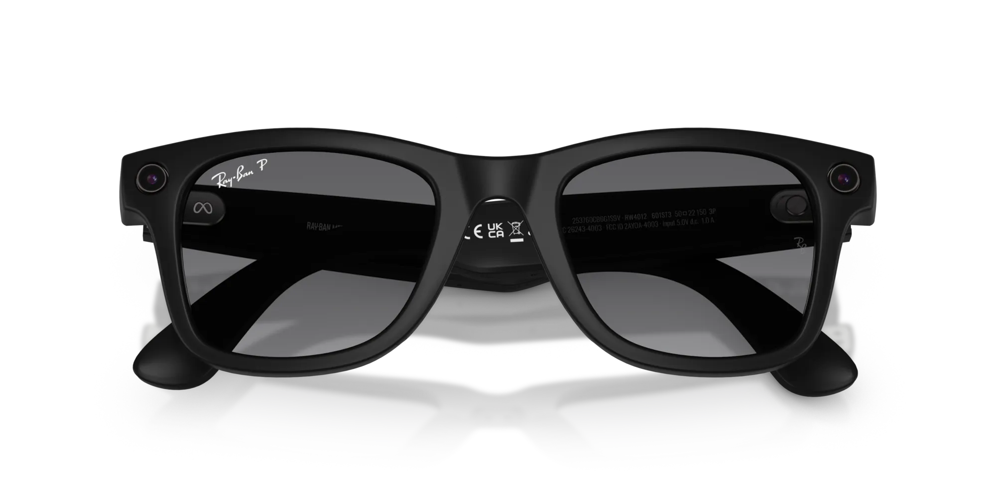 Ray - Ban Meta RW4012 Wayfarer 601ST3 - GEN 2 Smart glasses Iniettato Nero Grigio Squadrata Polarizzata Sfumato - immagine 2