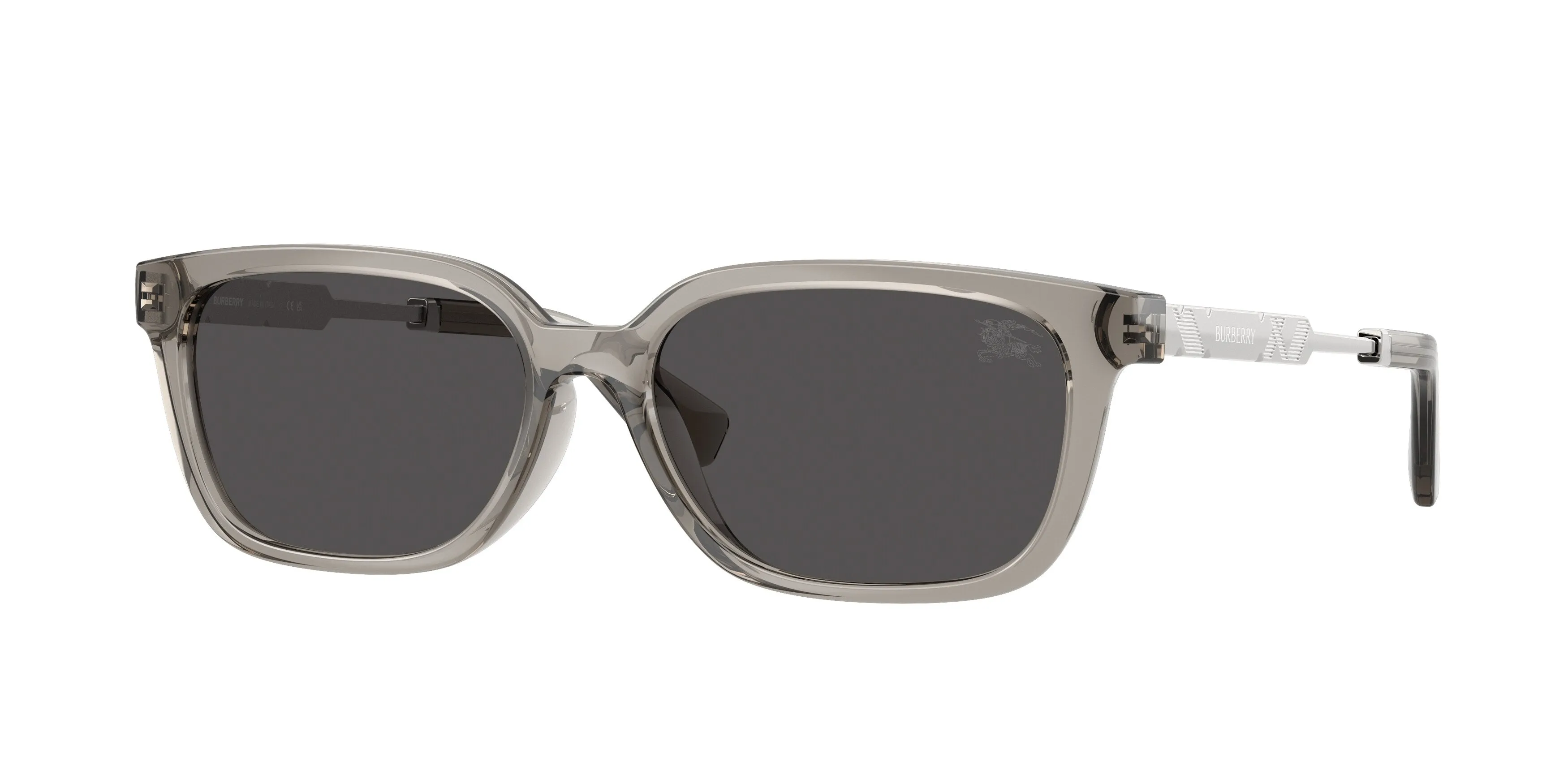 Burberry BE4481D 419787 Occhiali da sole Iniettato Grigio Grigio Squadrata Normale - immagine 1