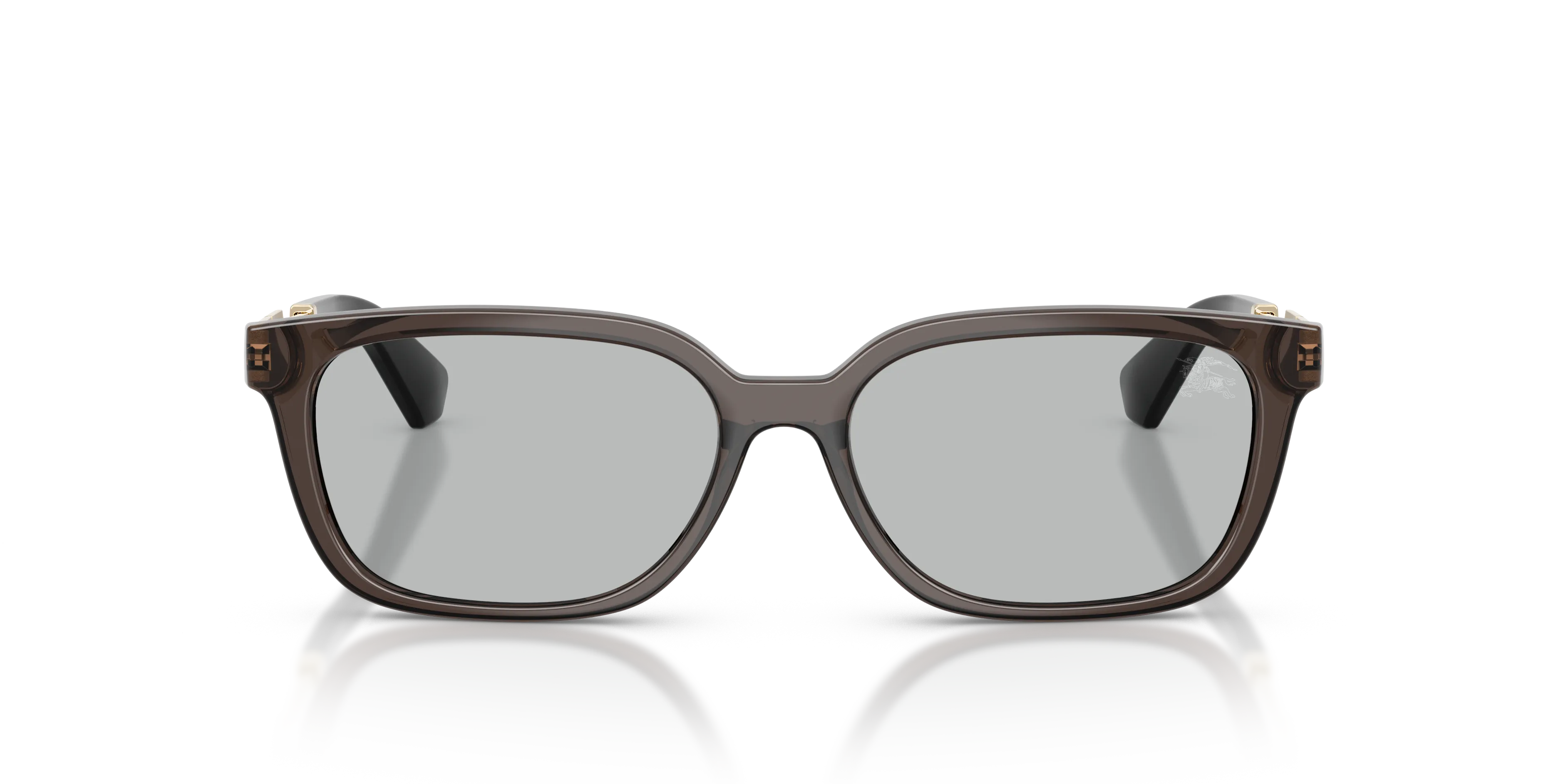 Burberry BE4481D 411287 Occhiali da sole Iniettato Grigio Grigio Squadrata Normale - immagine 3