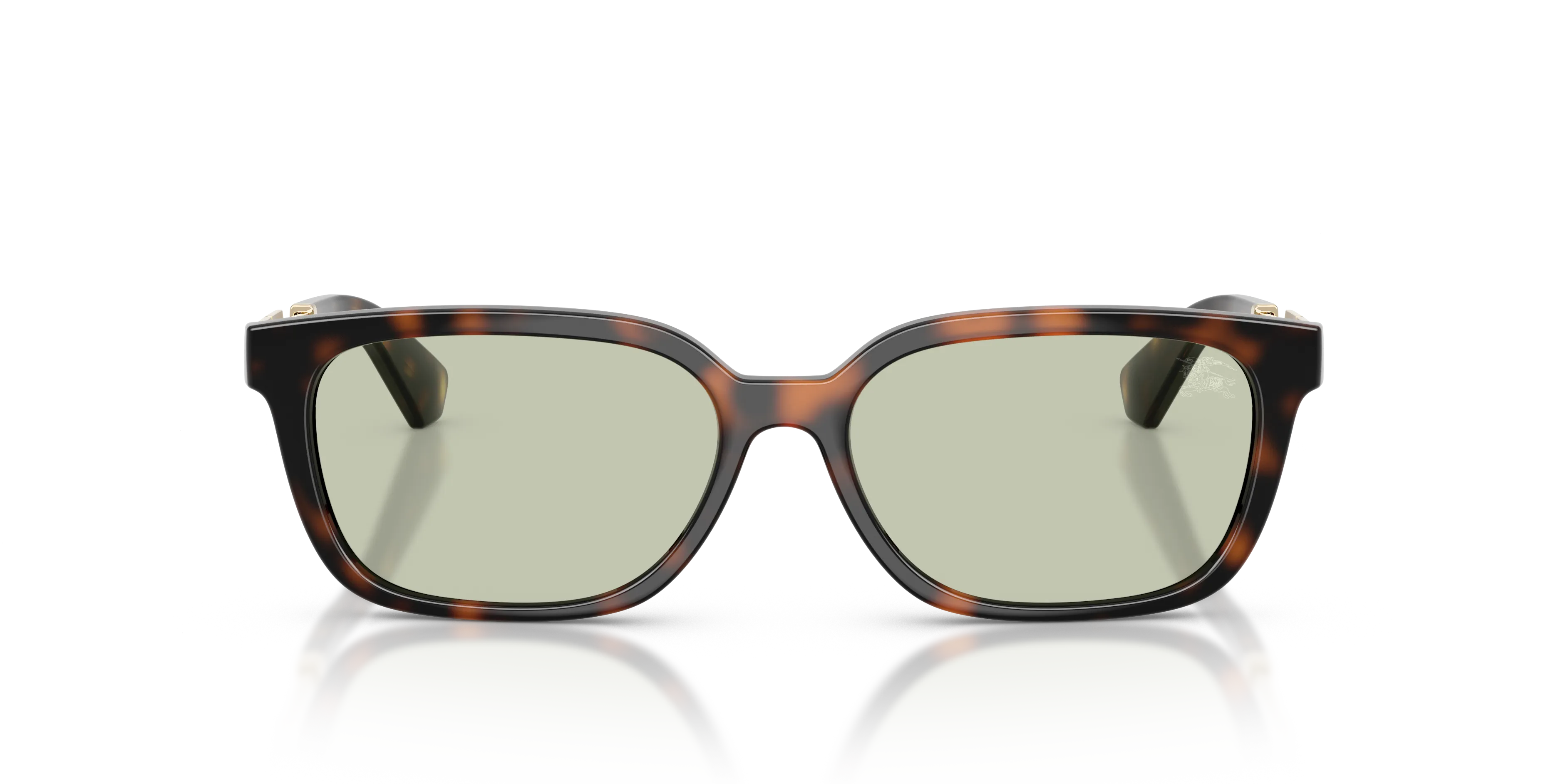 Burberry BE4481D 3002/2 Occhiali da sole Iniettato Marrone Verde Squadrata Normale - immagine 3