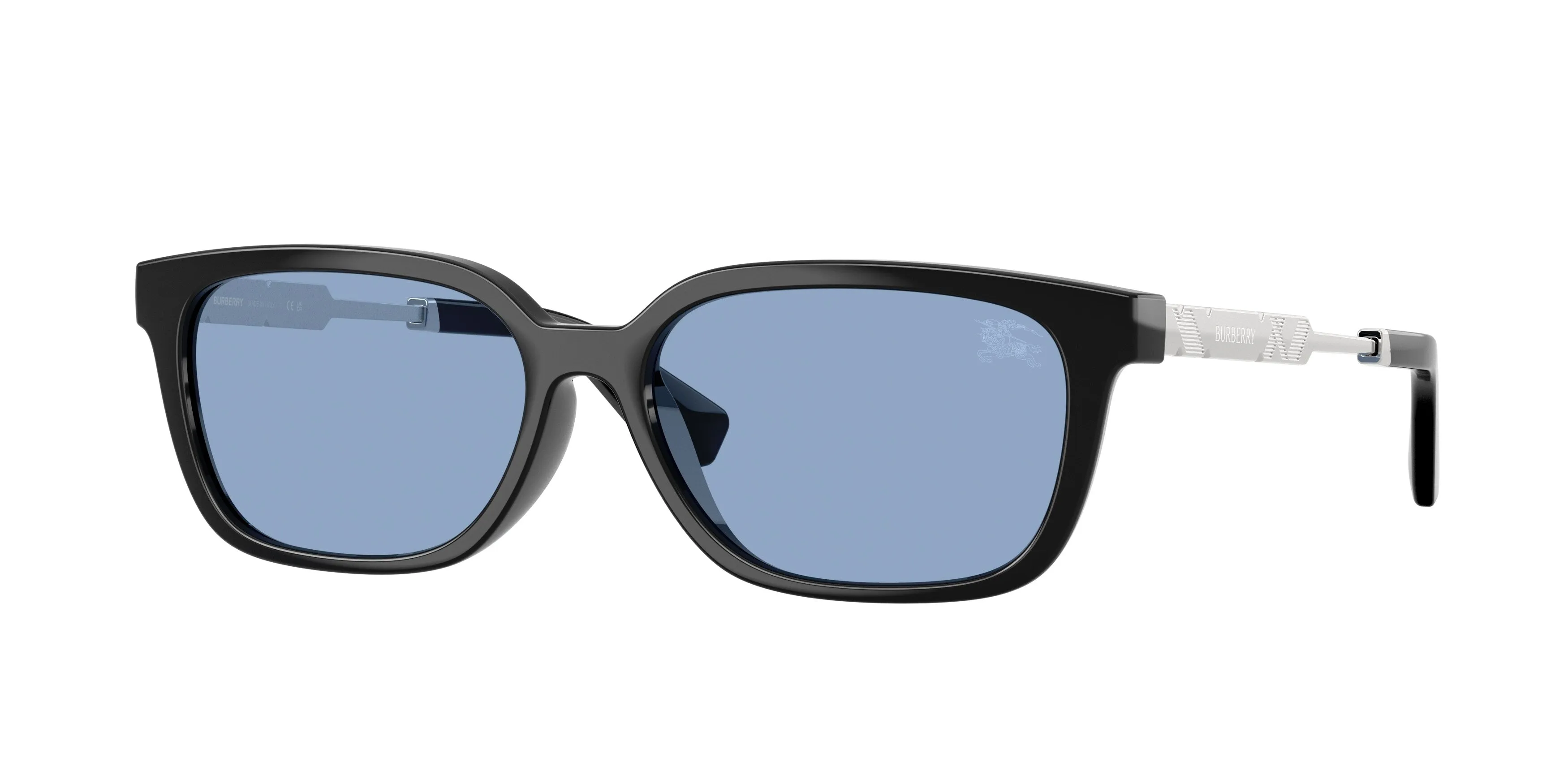 Burberry BE4481D 300172 Occhiali da sole Iniettato Nero Blu Squadrata Normale - immagine 1