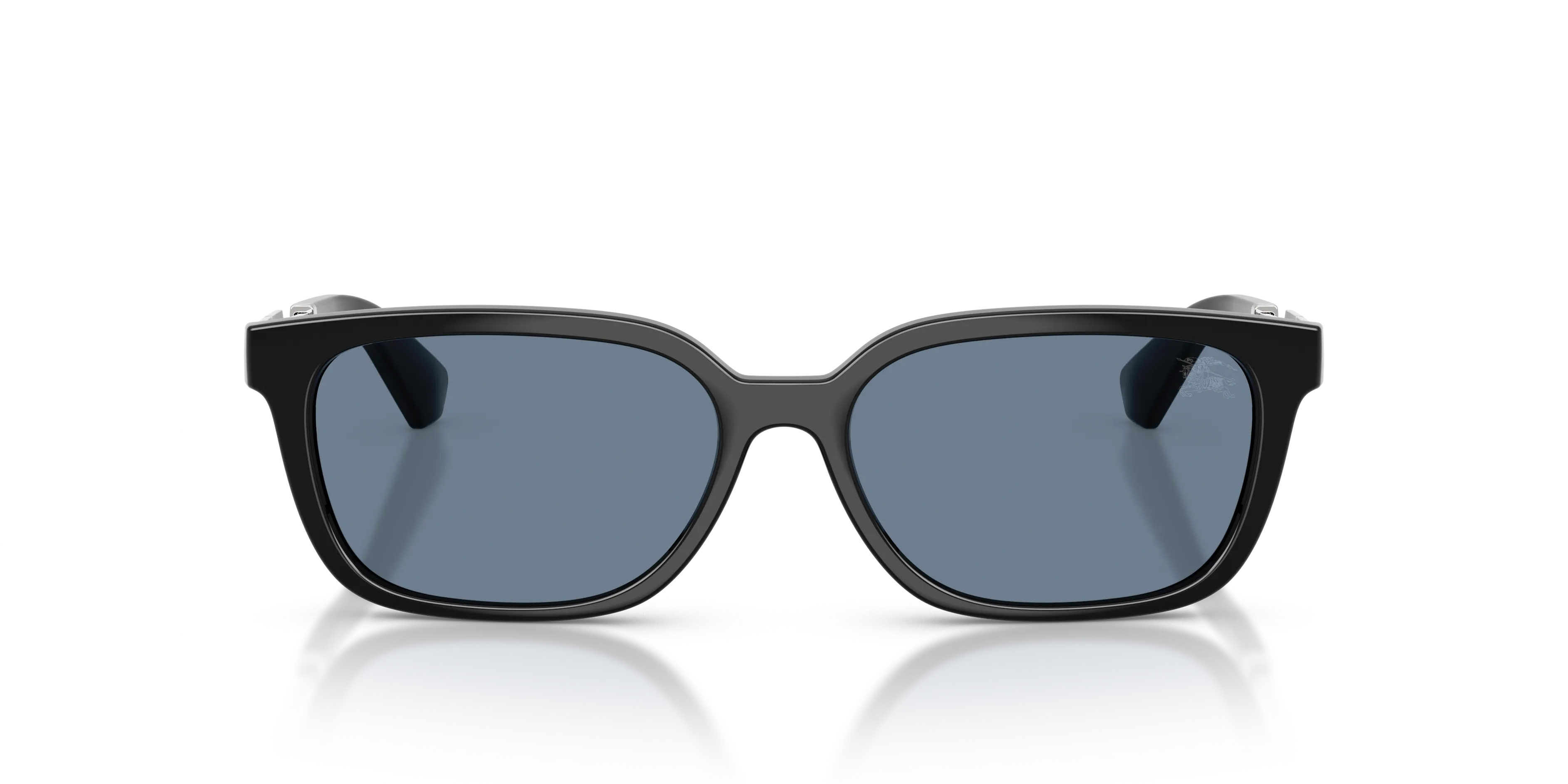 Burberry BE4481D 30012V Occhiali da sole Iniettato Nero Blu Squadrata Polarizzata - immagine 3