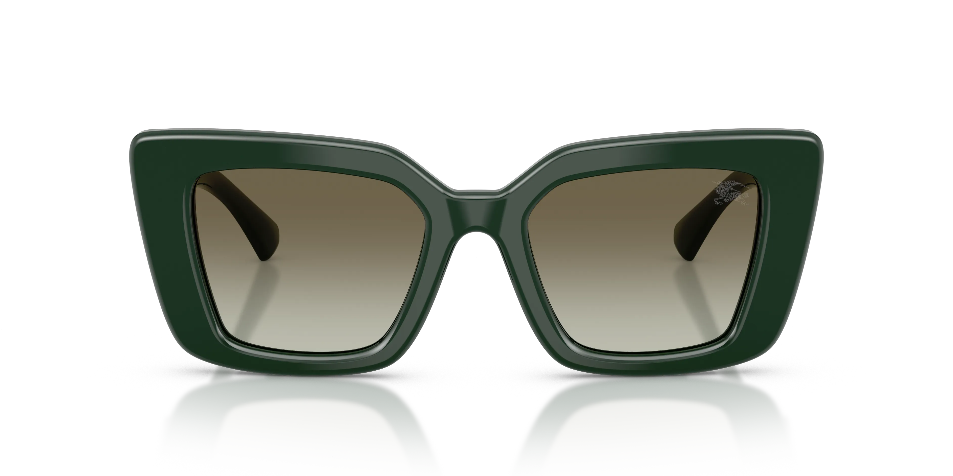 Burberry BE4476 42038E Occhiali da sole Acetato Verde Verde Cat Eye Normale Sfumato - immagine 3