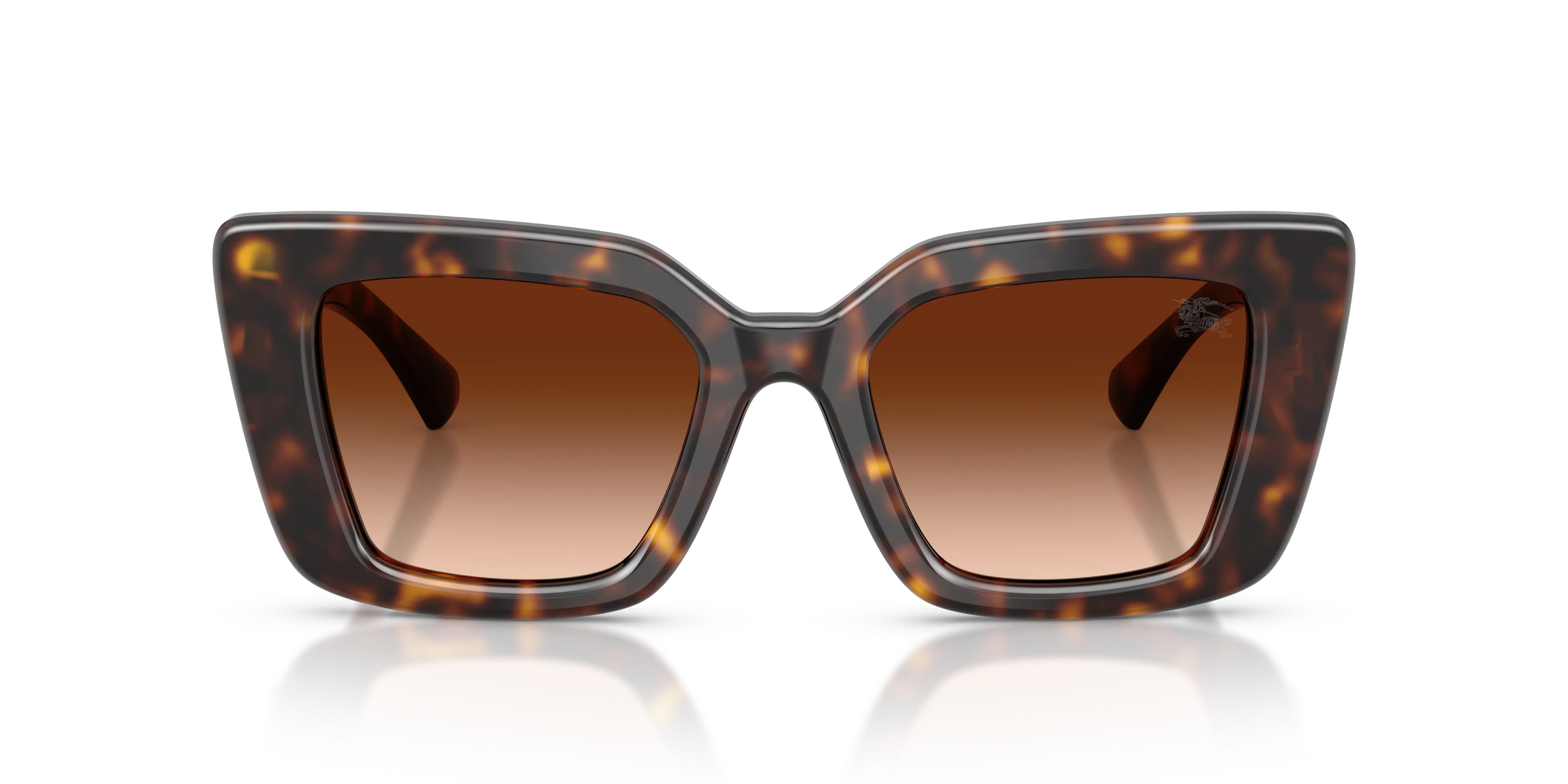 Burberry BE4476 300274 Occhiali da sole Acetato Marrone Marrone Cat Eye Normale Sfumato - immagine 3