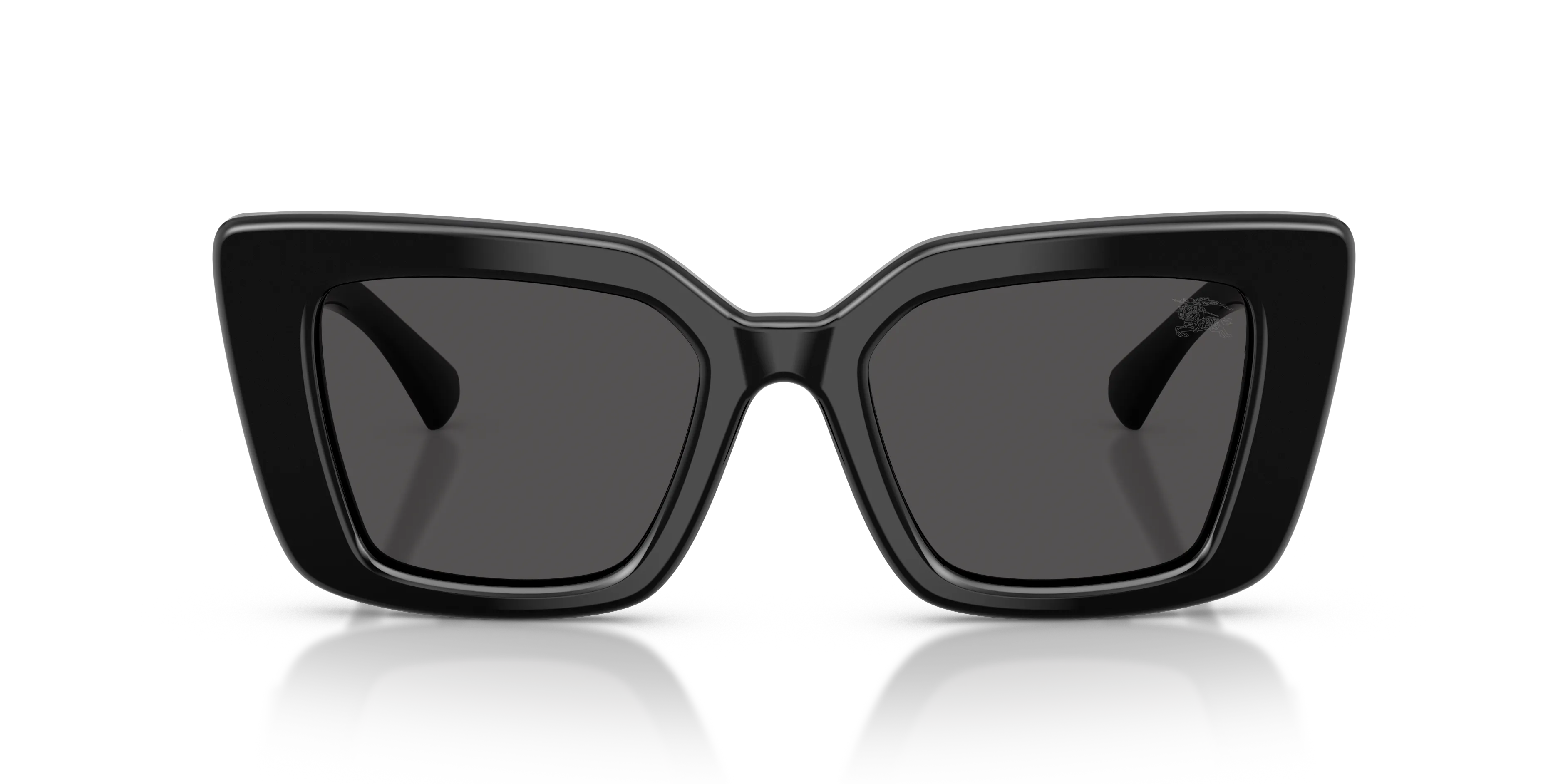 Burberry BE4476 300187 Occhiali da sole Acetato Nero Grigio Cat Eye Normale - immagine 3
