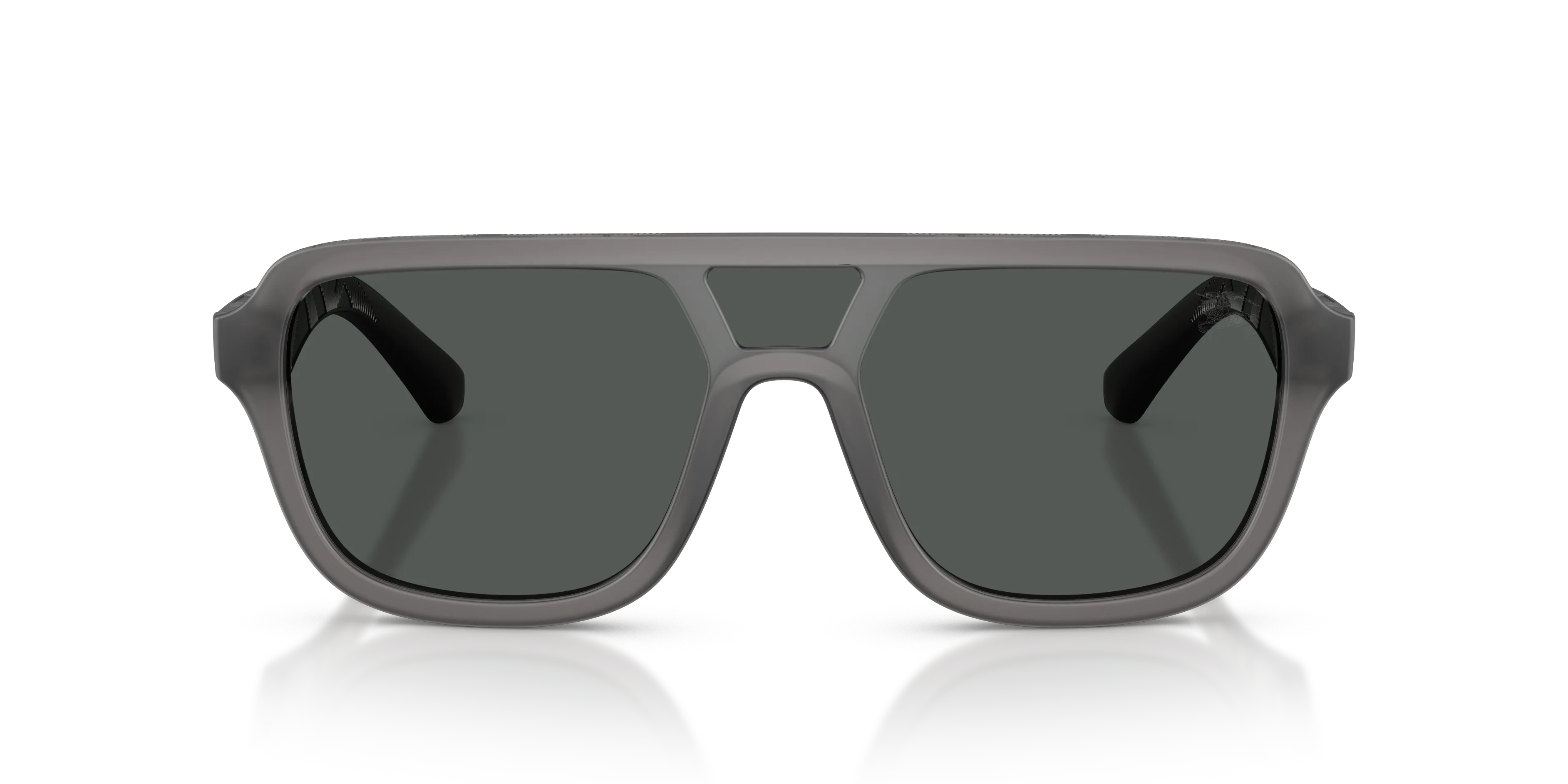 Burberry BE4474U 421387 Occhiali da sole Iniettato Grigio Grigio Pilot Normale - immagine 3