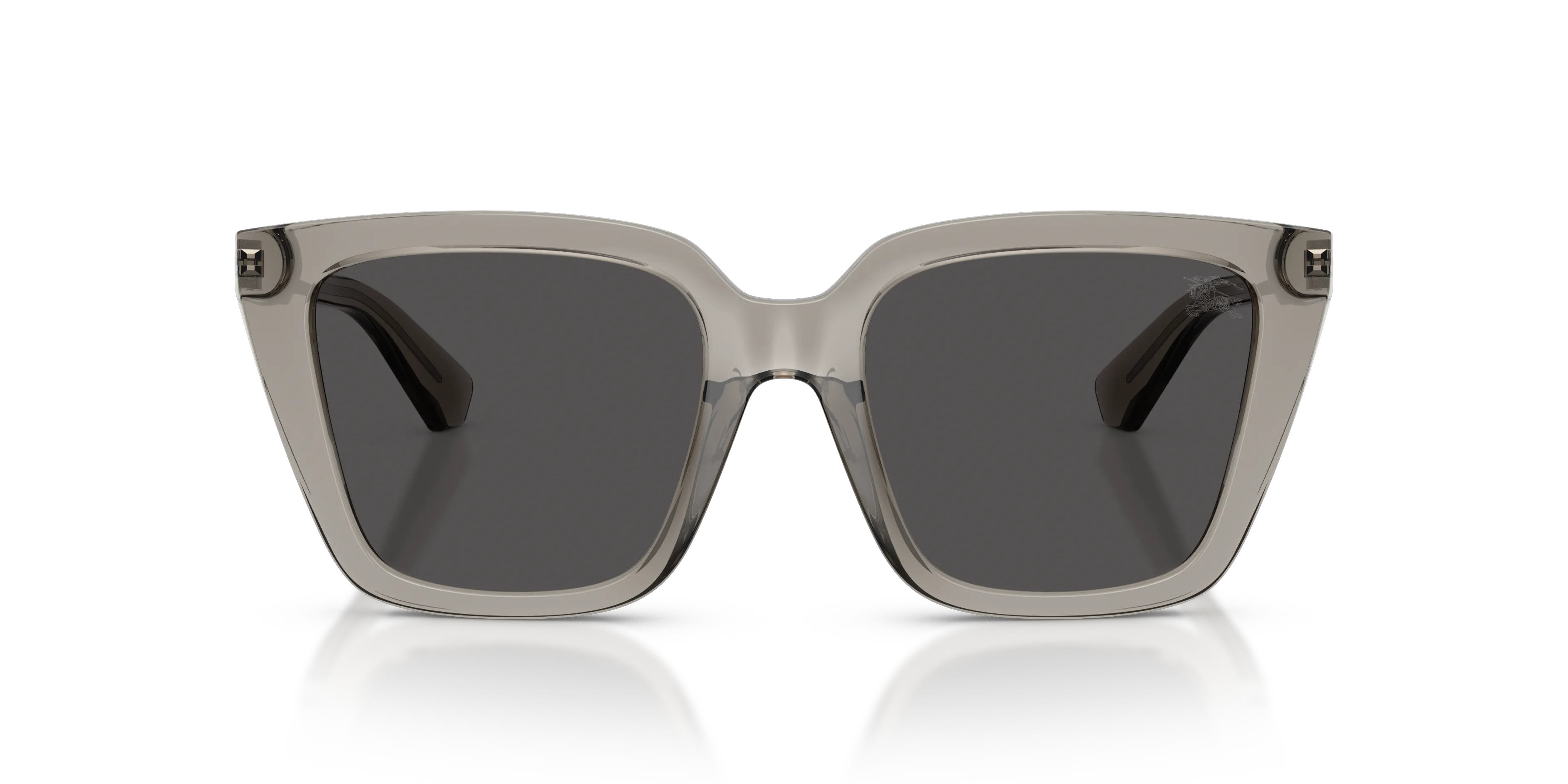 Burberry BE4473U 419787 Occhiali da sole Iniettato Grigio Grigio Squadrata Normale - immagine 3