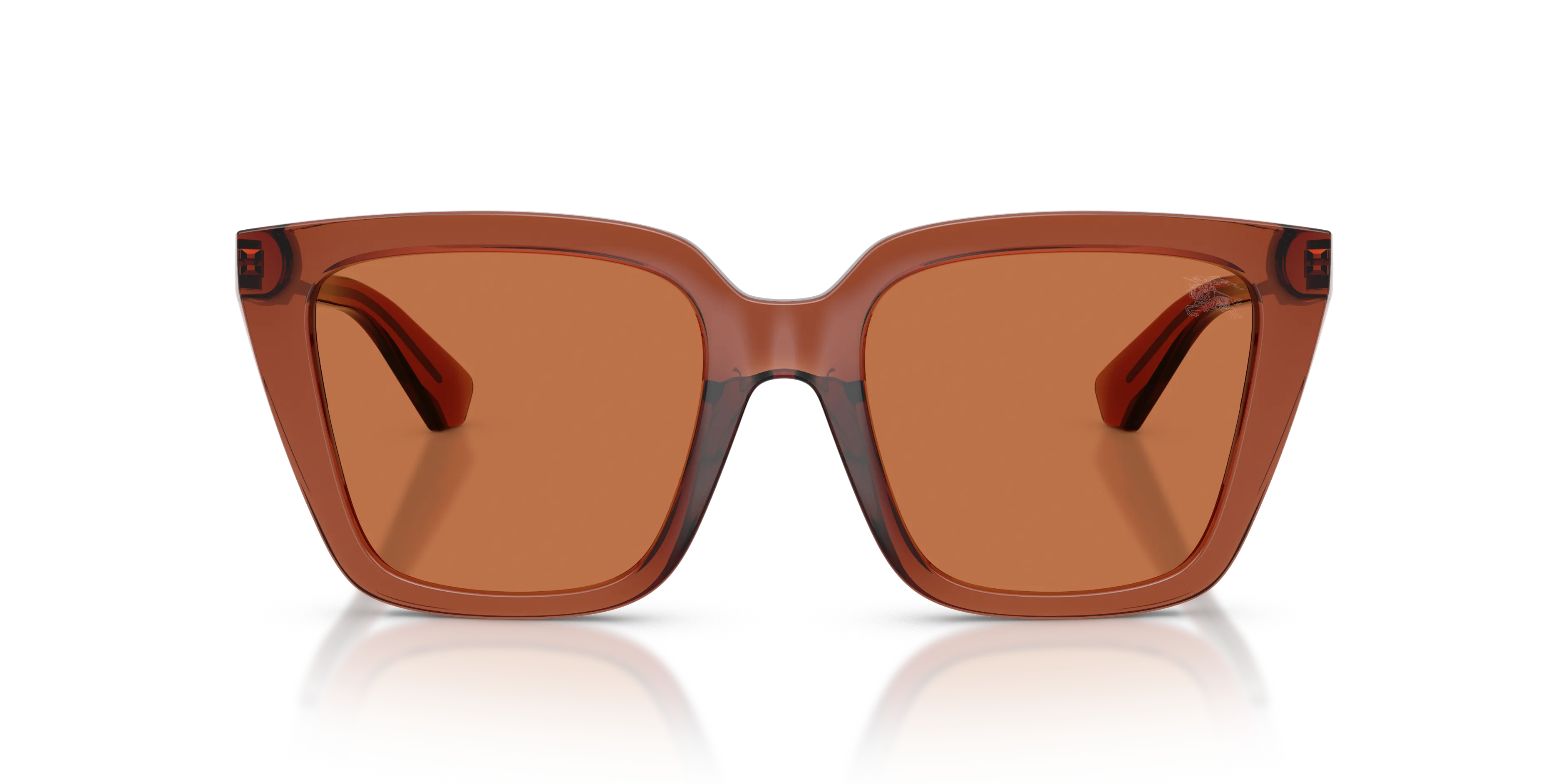 Burberry BE4473U 419573 Occhiali da sole Iniettato Marrone Marrone Squadrata Normale - immagine 3