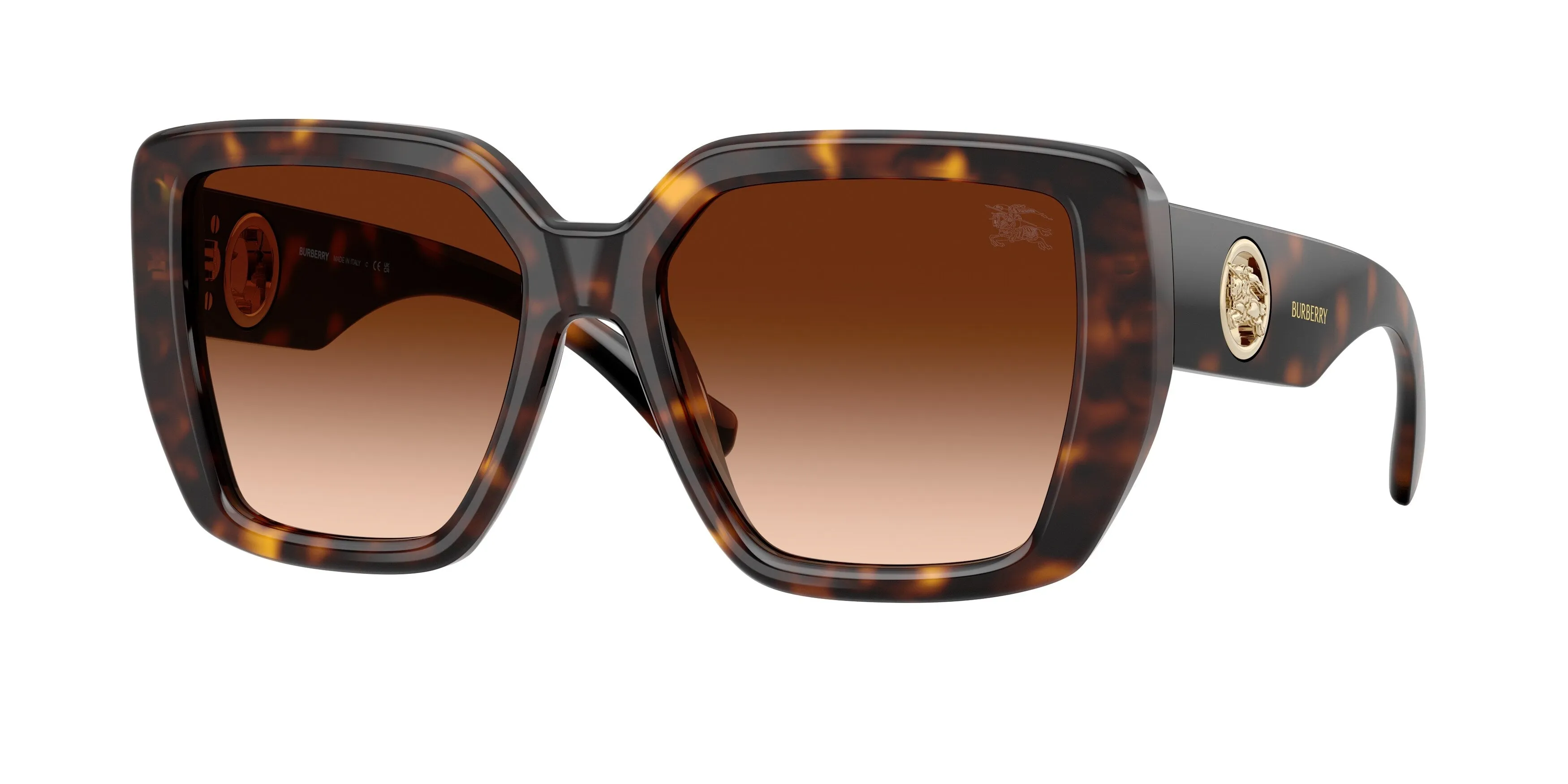 Burberry BE4471 300274 Occhiali da sole Acetato Marrone Marrone Squadrata Normale Sfumato - immagine 1