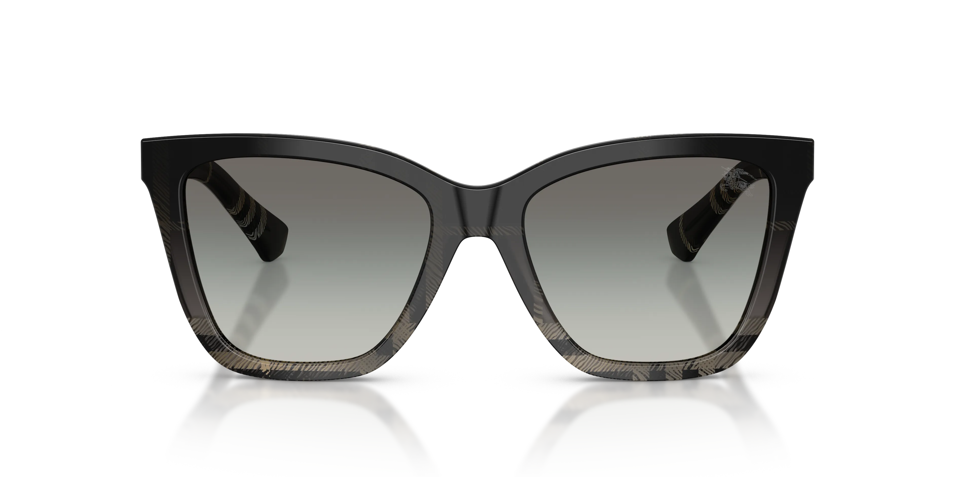 Burberry BE4470 420011 Occhiali da sole Acetato Grigio Grigio Squadrata Normale Sfumato - immagine 3