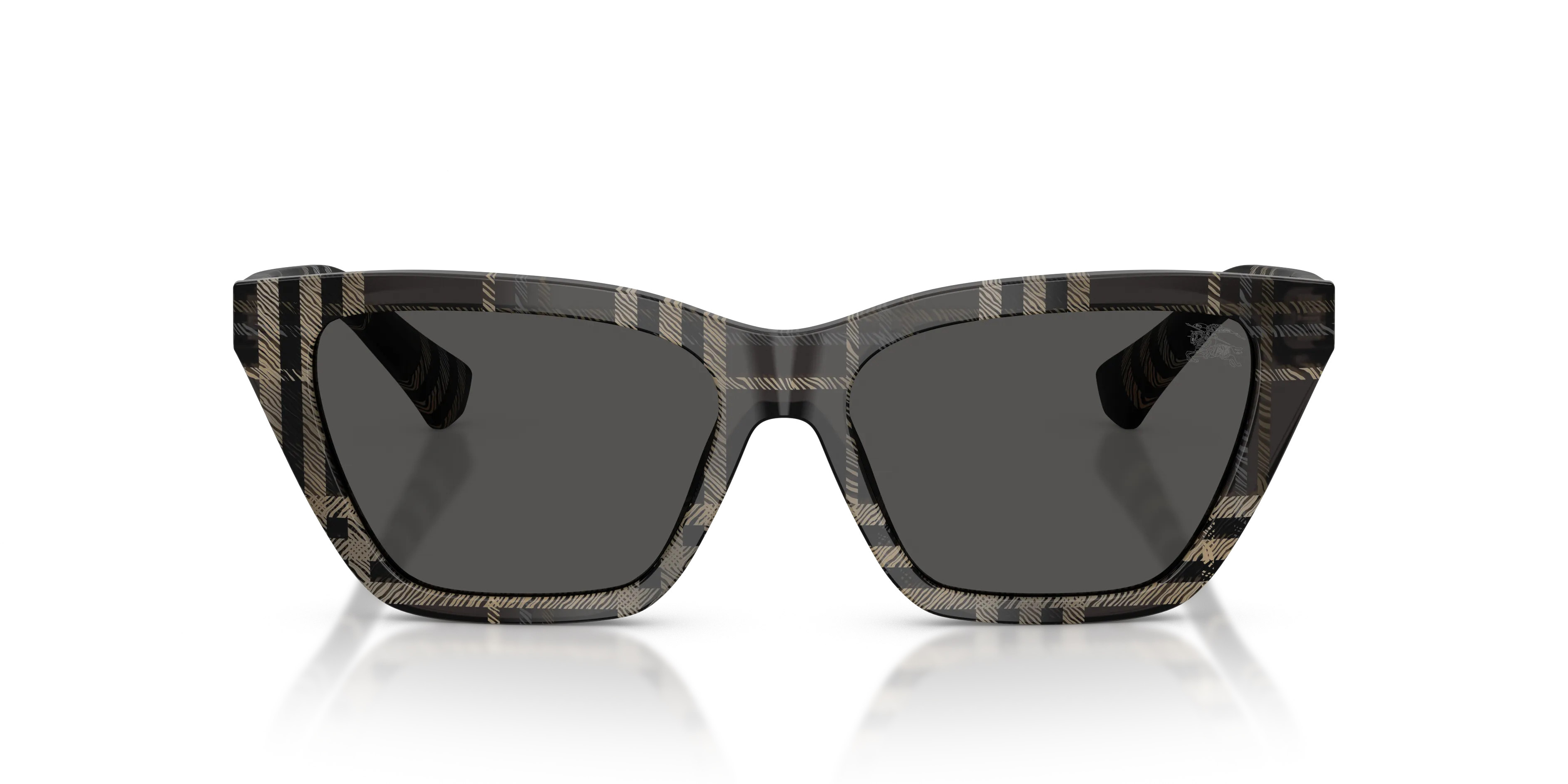 Burberry BE4468 419987 Occhiali da sole Acetato Grigio Grigio Cat Eye Normale - immagine 3