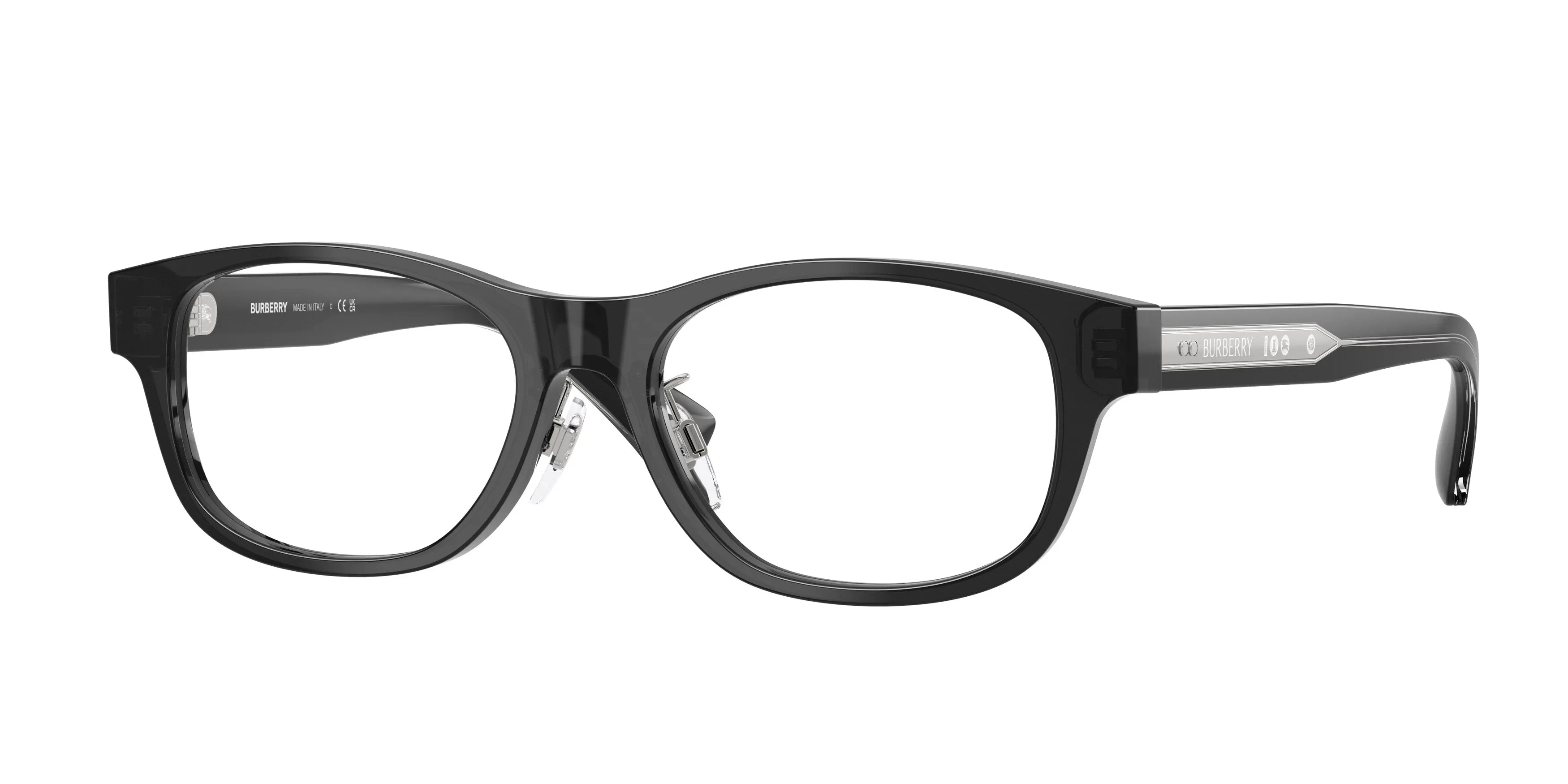 Burberry BE2449D 4211 Montature da vista Acetato Grigio Squadrata Normale - immagine 1