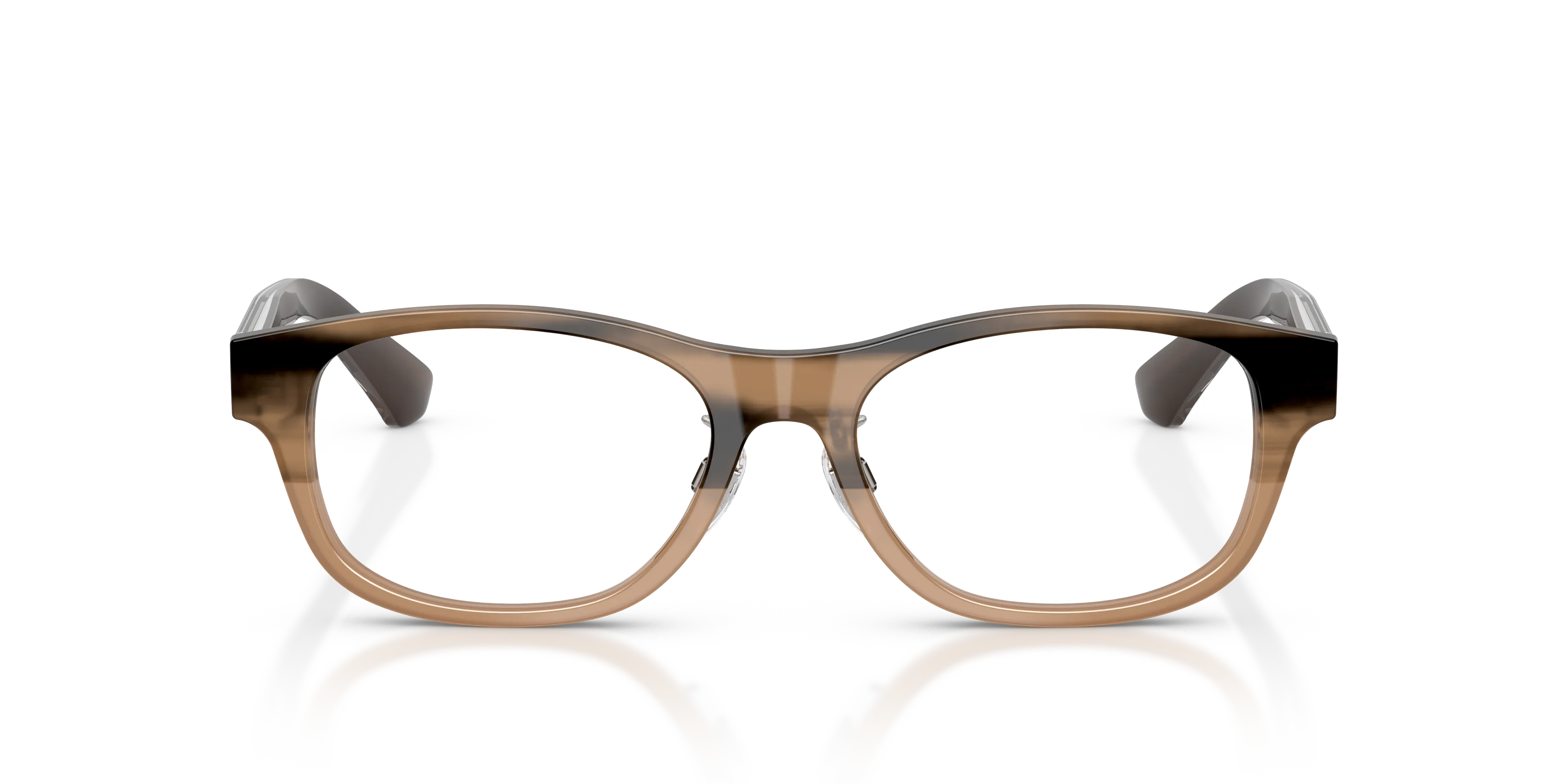 Burberry BE2449D 4207 Montature da vista Acetato Beige Squadrata Normale - immagine 3