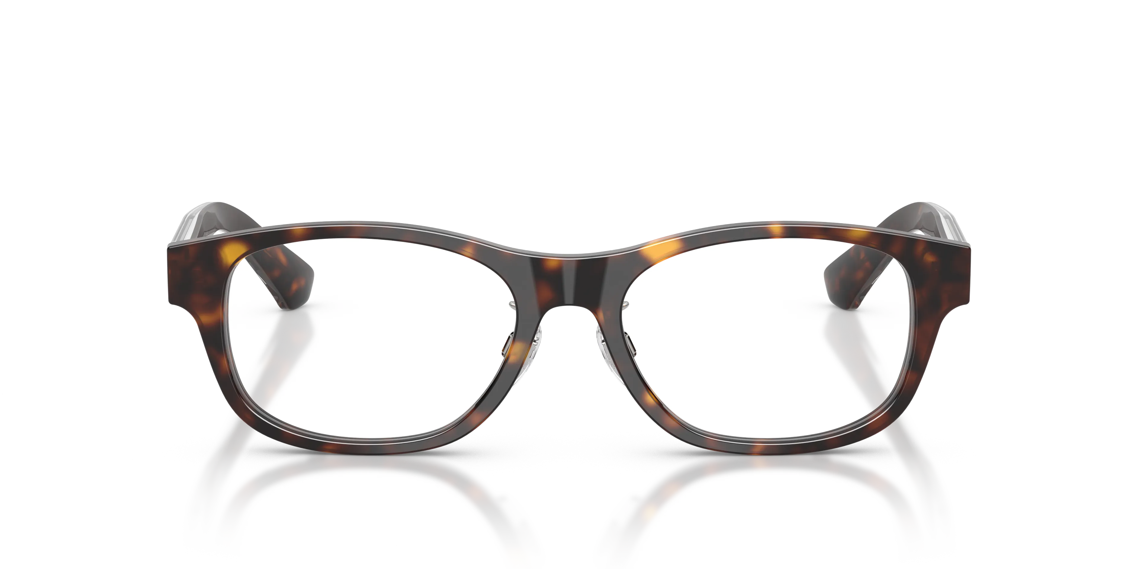 Burberry BE2449D 4205 Montature da vista Acetato Marrone Squadrata Normale - immagine 3