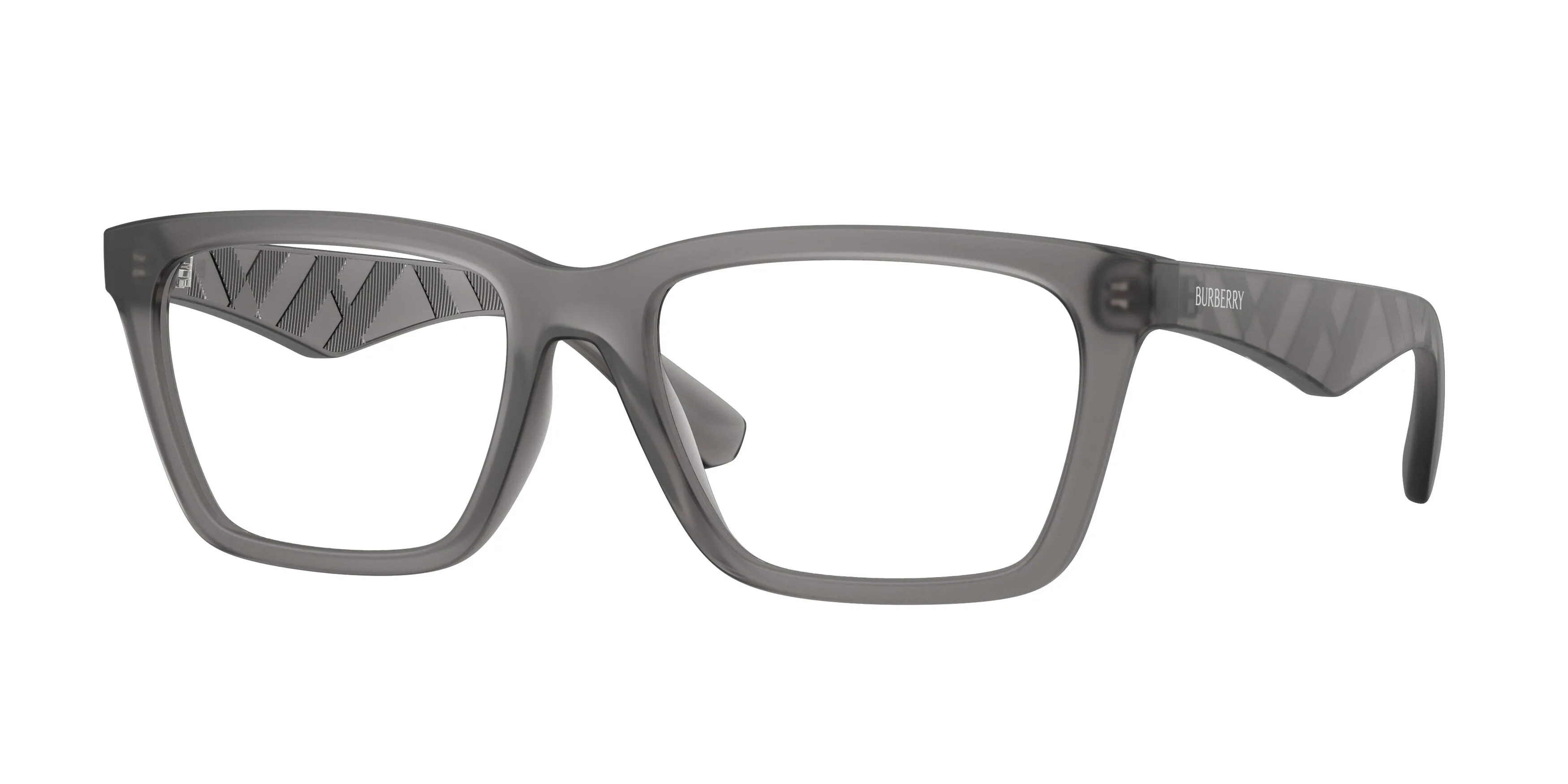 Burberry BE2446U 4213 Montature da vista Iniettato Grigio Squadrata Normale - immagine 1