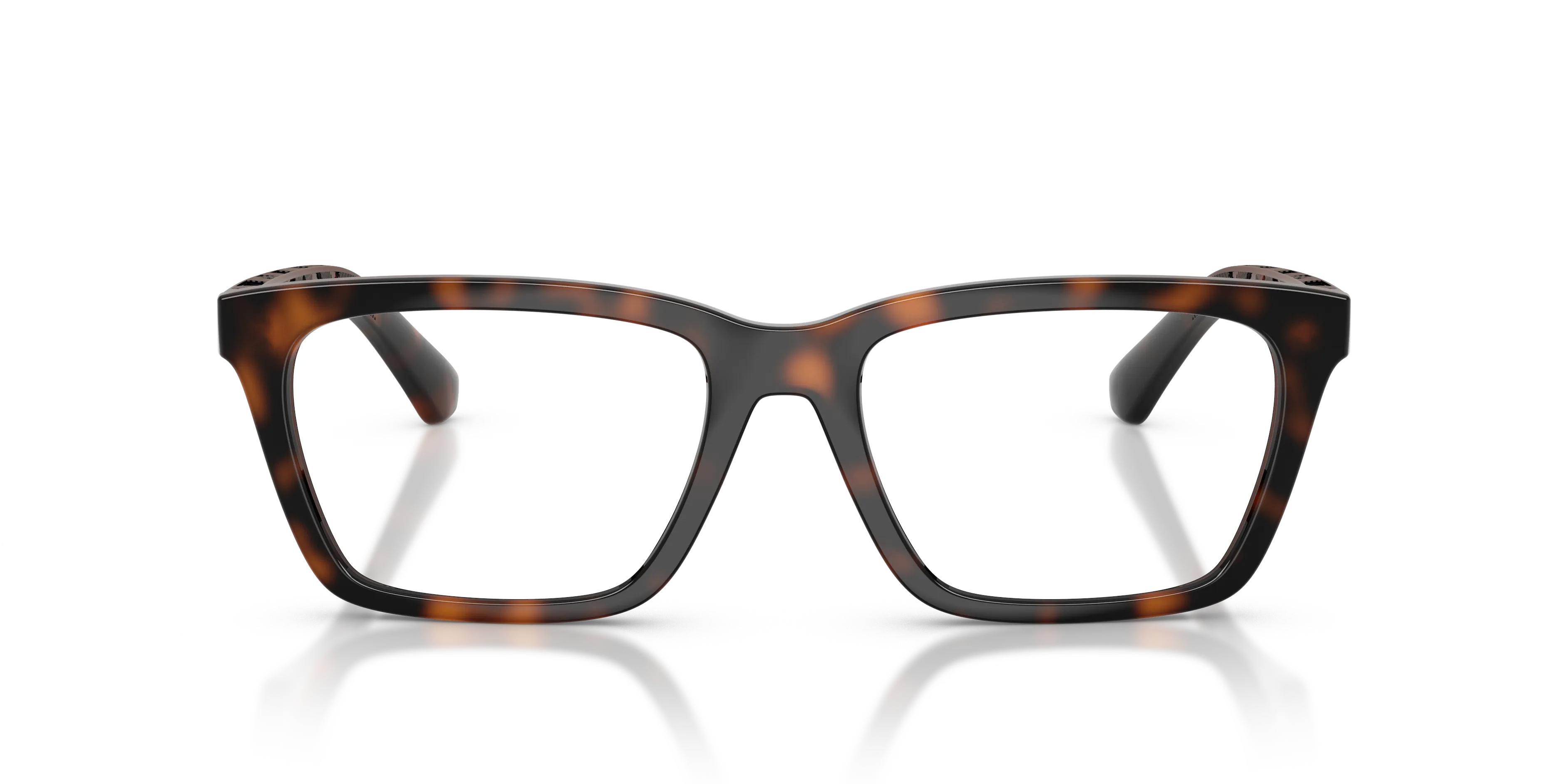 Burberry BE2446U 3002 Montature da vista Iniettato Marrone Squadrata Normale - immagine 3