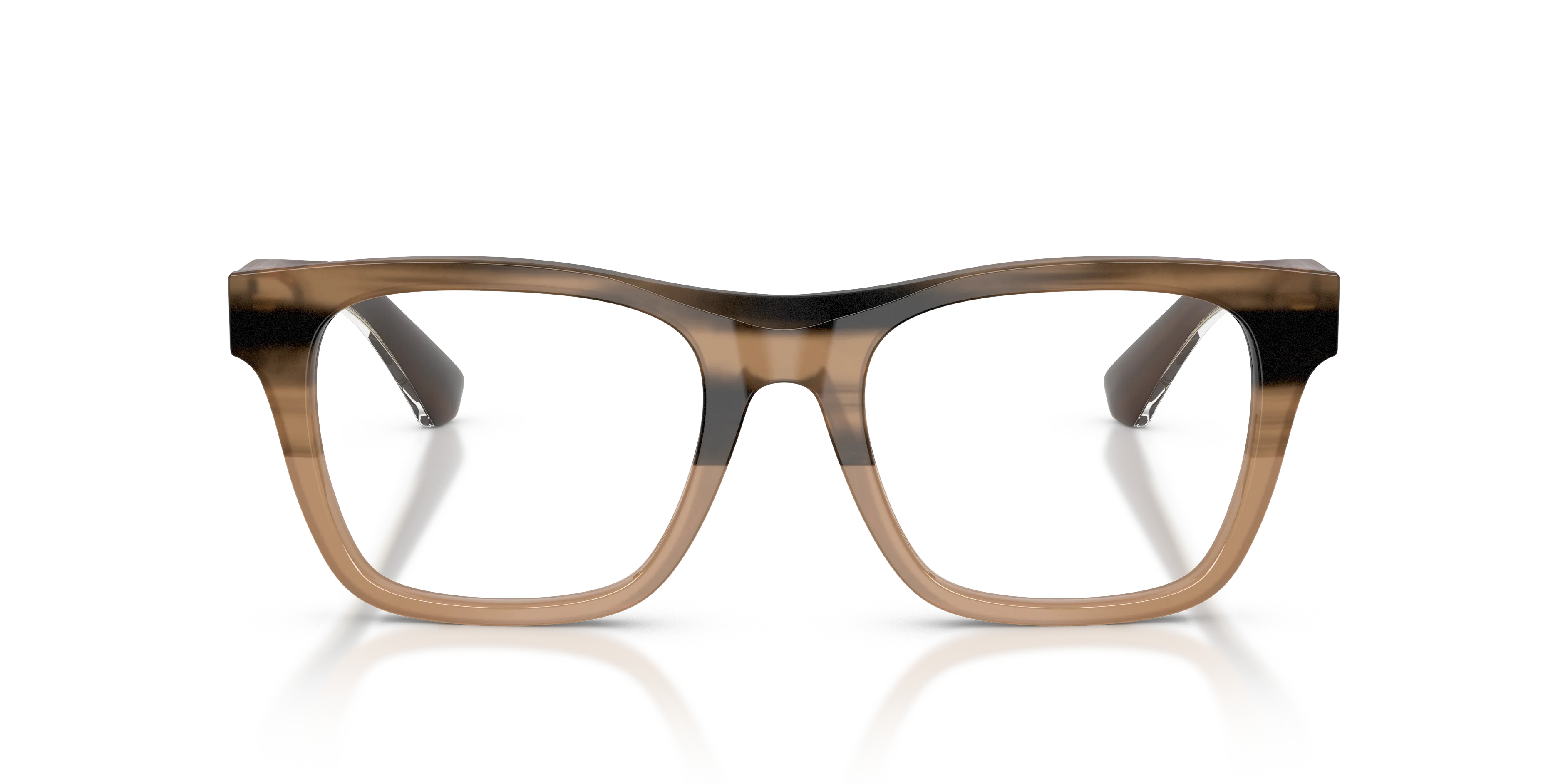 Burberry BE2445 4207 Montature da vista Acetato Beige Squadrata Normale - immagine 3