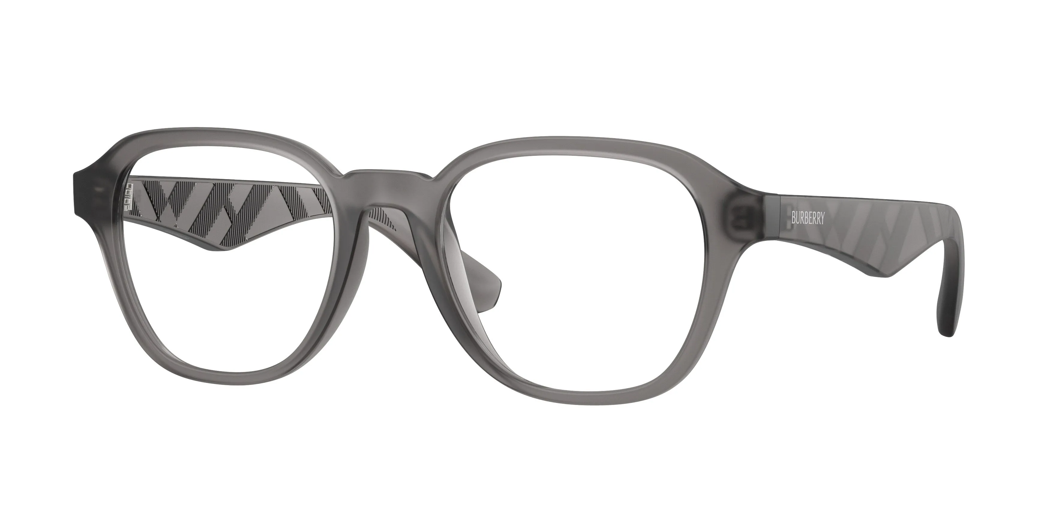 Burberry BE2444U 4213 Montature da vista Iniettato Grigio Pantos Normale - immagine 1