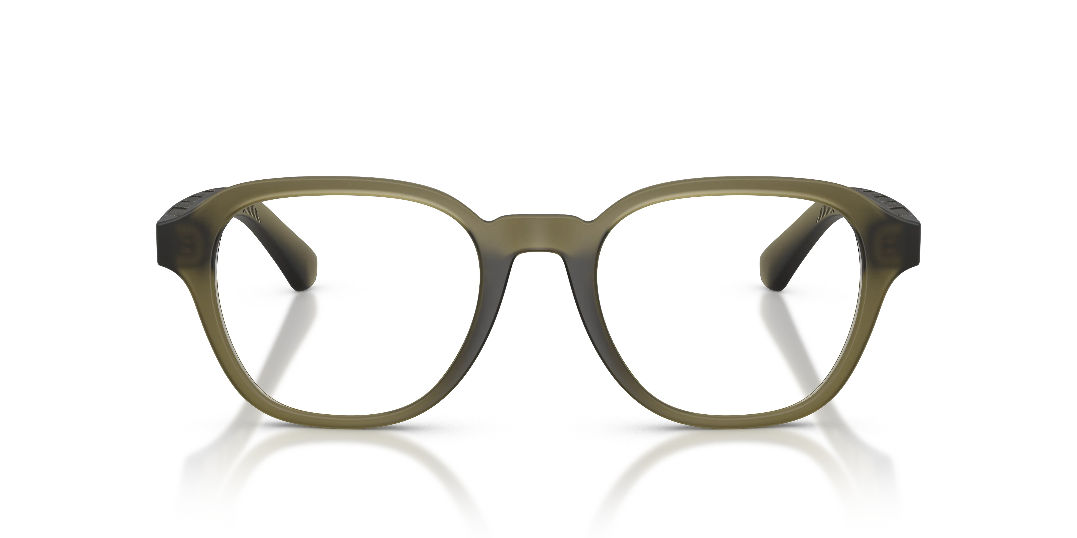 Burberry BE2444U 4212 Montature da vista Iniettato Verde Pantos Normale - immagine 3