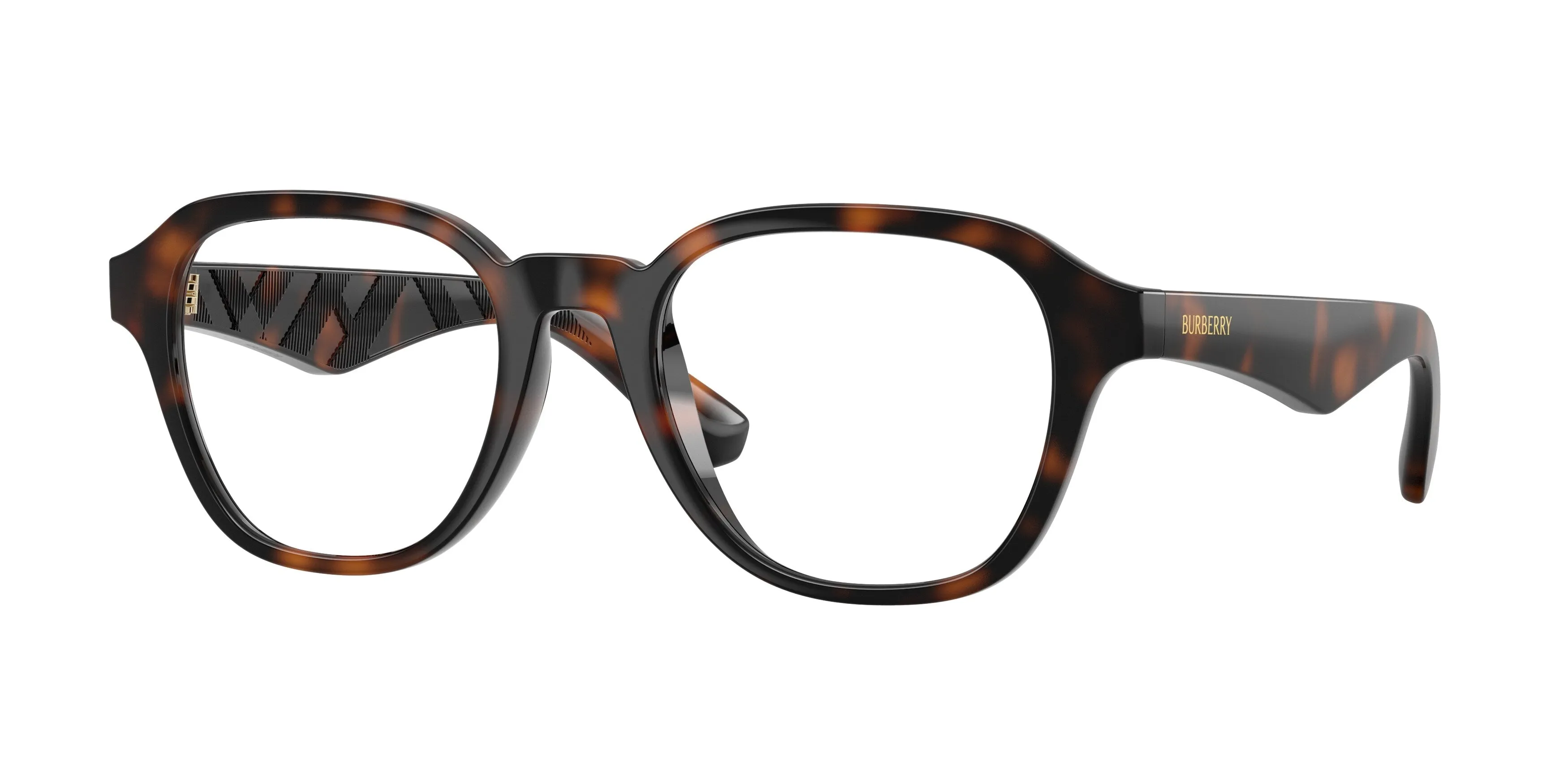 Burberry BE2444U 3002 Montature da vista Iniettato Marrone Pantos Normale - immagine 1