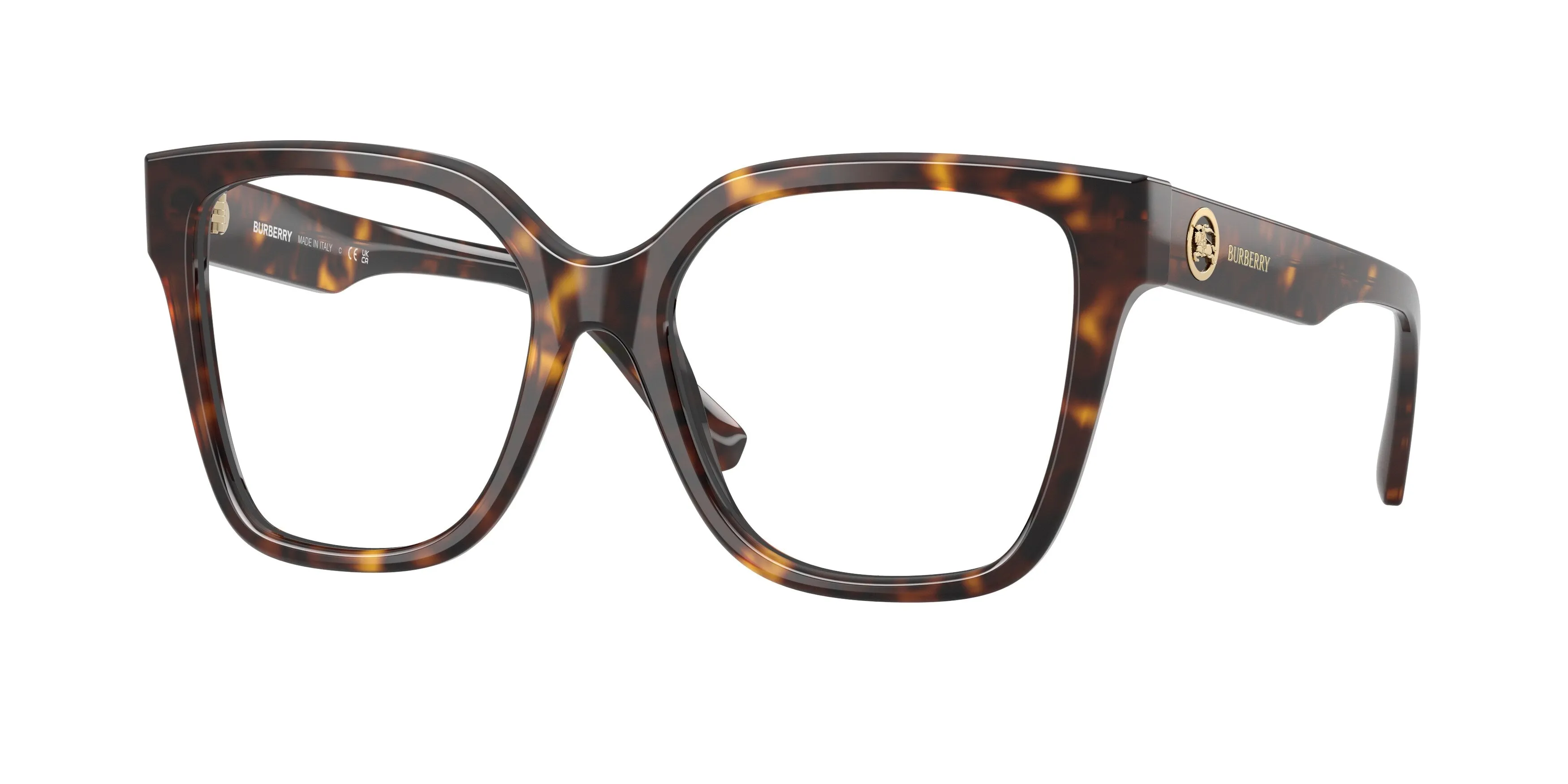 Burberry BE2443 3002 Montature da vista Acetato Marrone Squadrata Normale - immagine 1