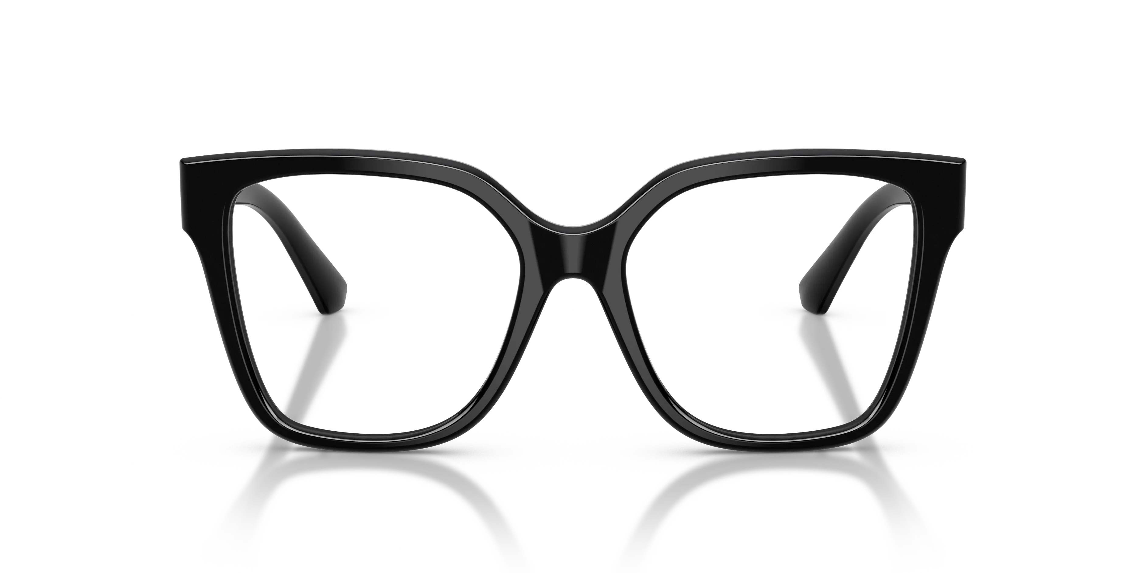 Burberry BE2443 3001 Montature da vista Acetato Nero Squadrata Normale - immagine 3