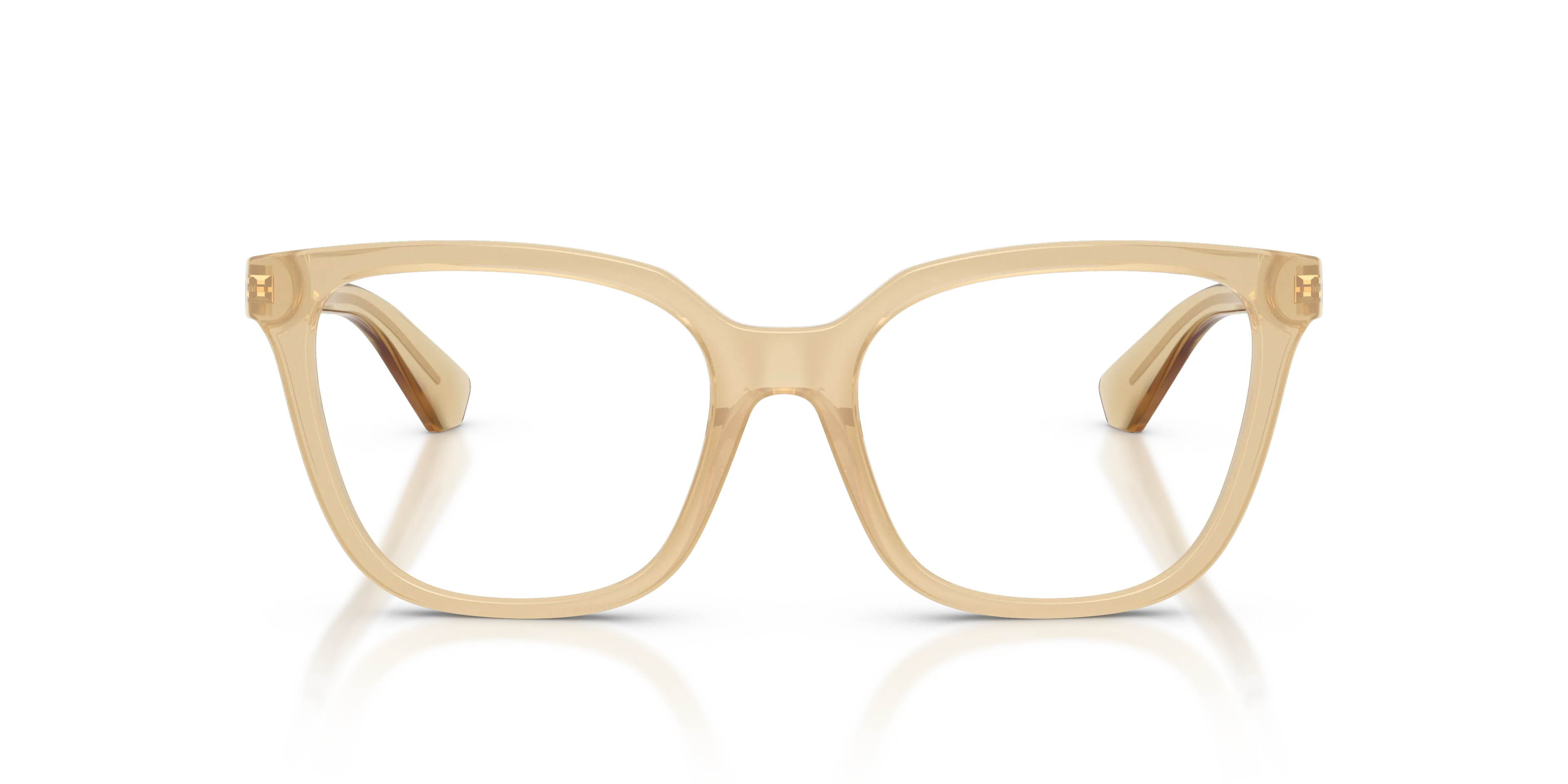 Burberry BE2441U 4198 Montature da vista Iniettato Giallo Squadrata Normale - immagine 3