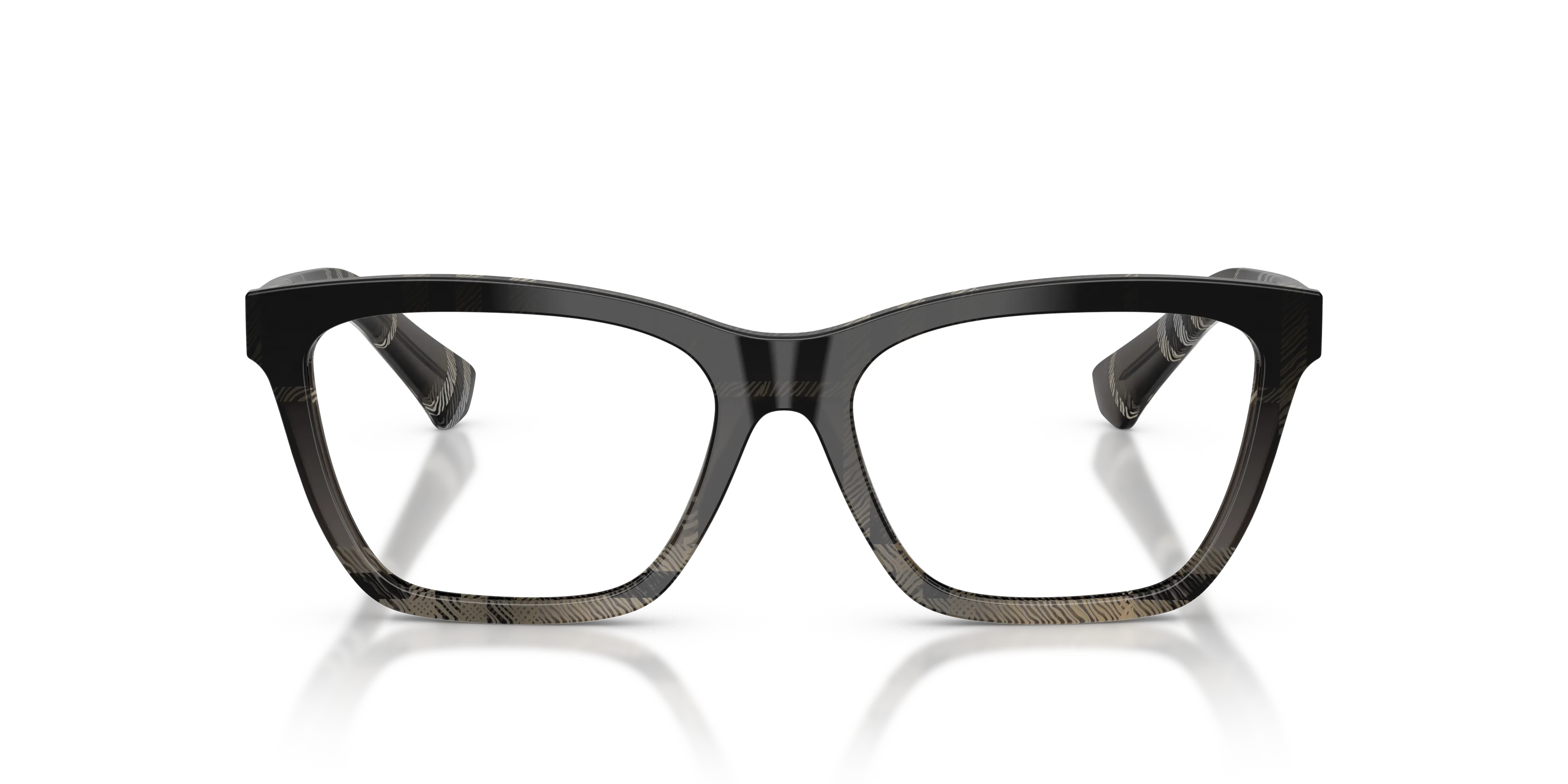 Burberry BE2440 4200 Montature da vista Acetato Grigio Squadrata Normale - immagine 3