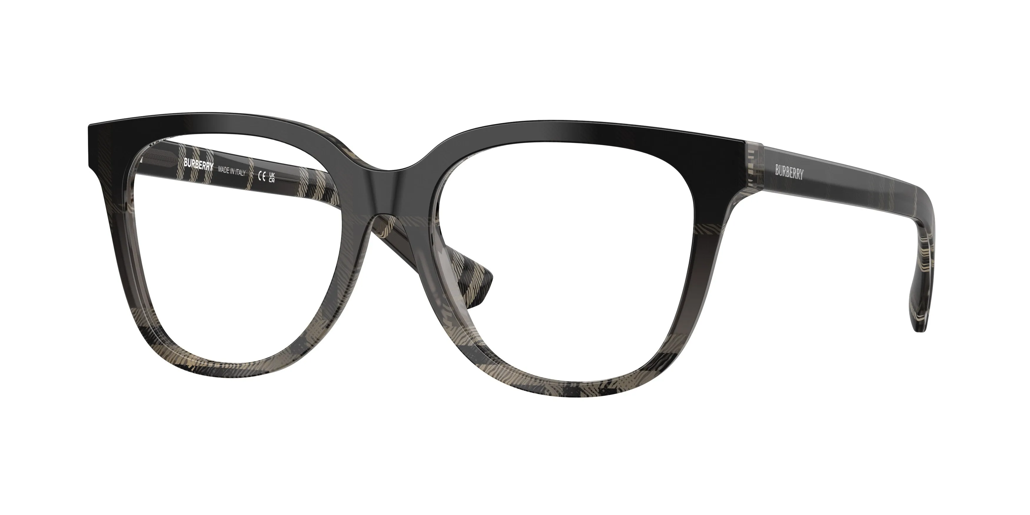 Burberry BE2439 4200 Montature da vista Acetato Grigio Pantos Normale - immagine 1