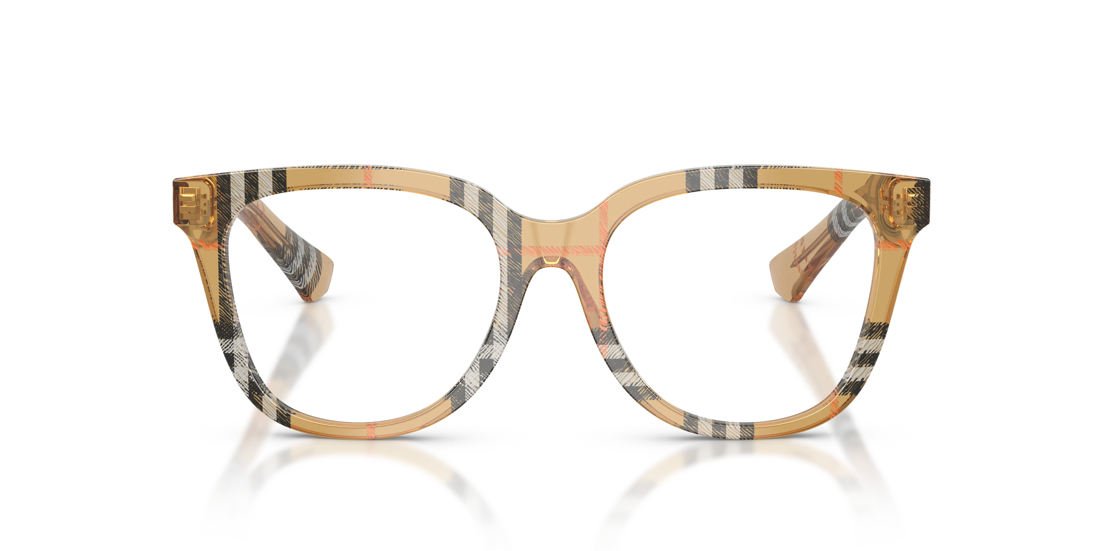 Burberry BE2439 4163 Montature da vista Acetato Marrone Pantos Normale - immagine 3