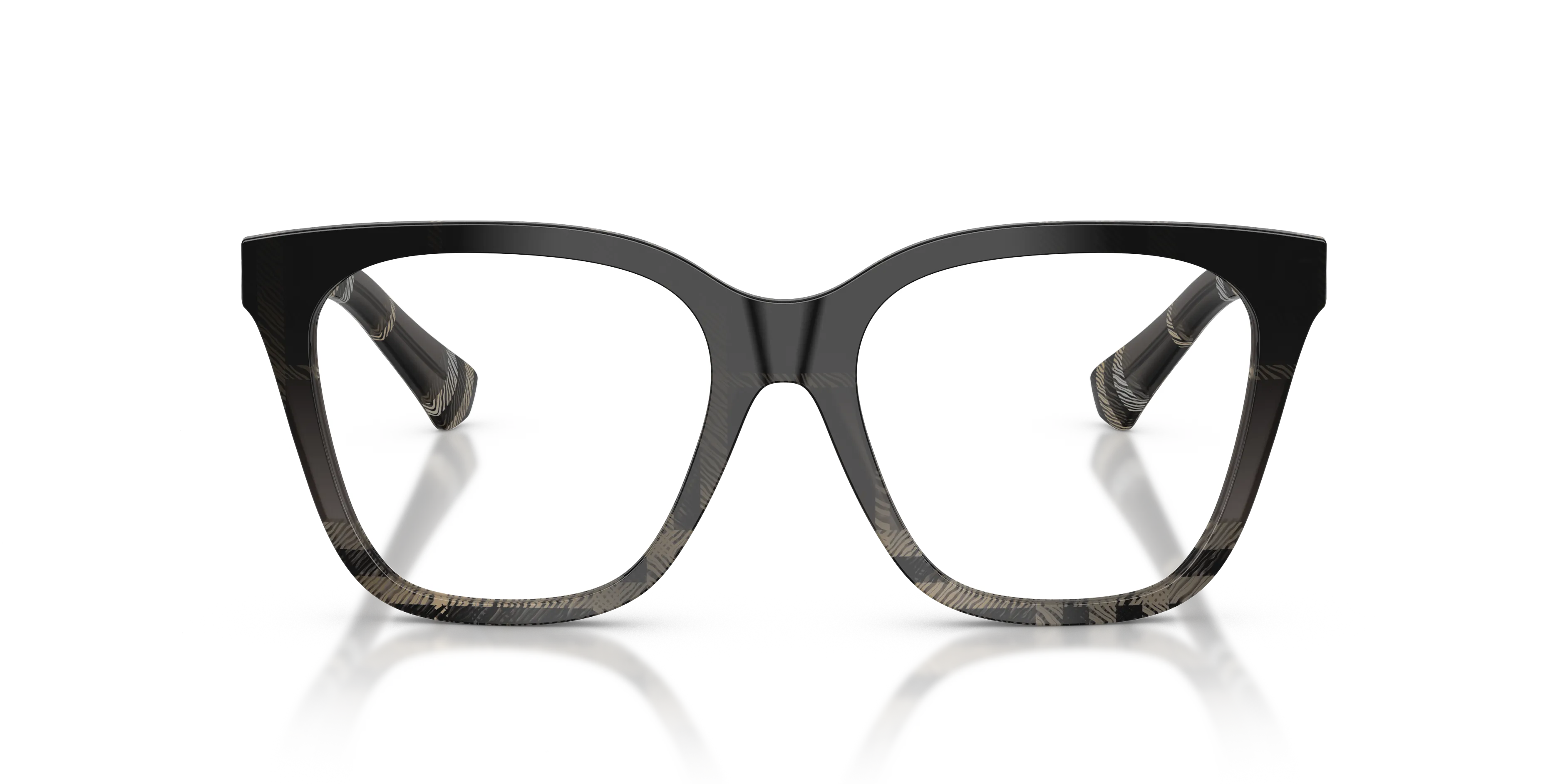 Burberry BE2438 4200 Montature da vista Acetato Grigio Squadrata Normale - immagine 3