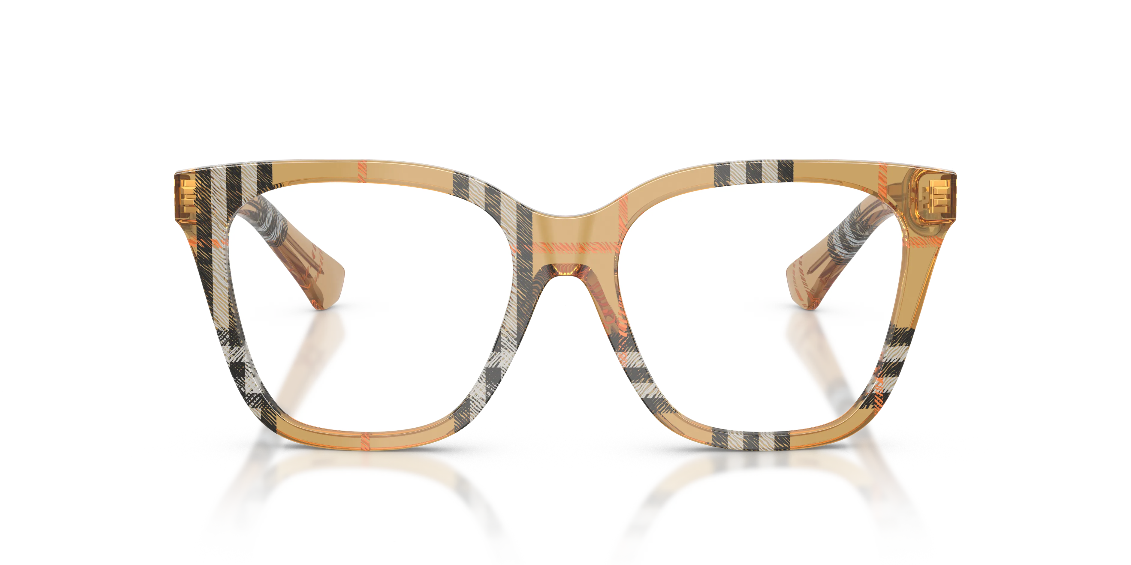 Burberry BE2438 4163 Montature da vista Acetato Marrone Squadrata Normale - immagine 3
