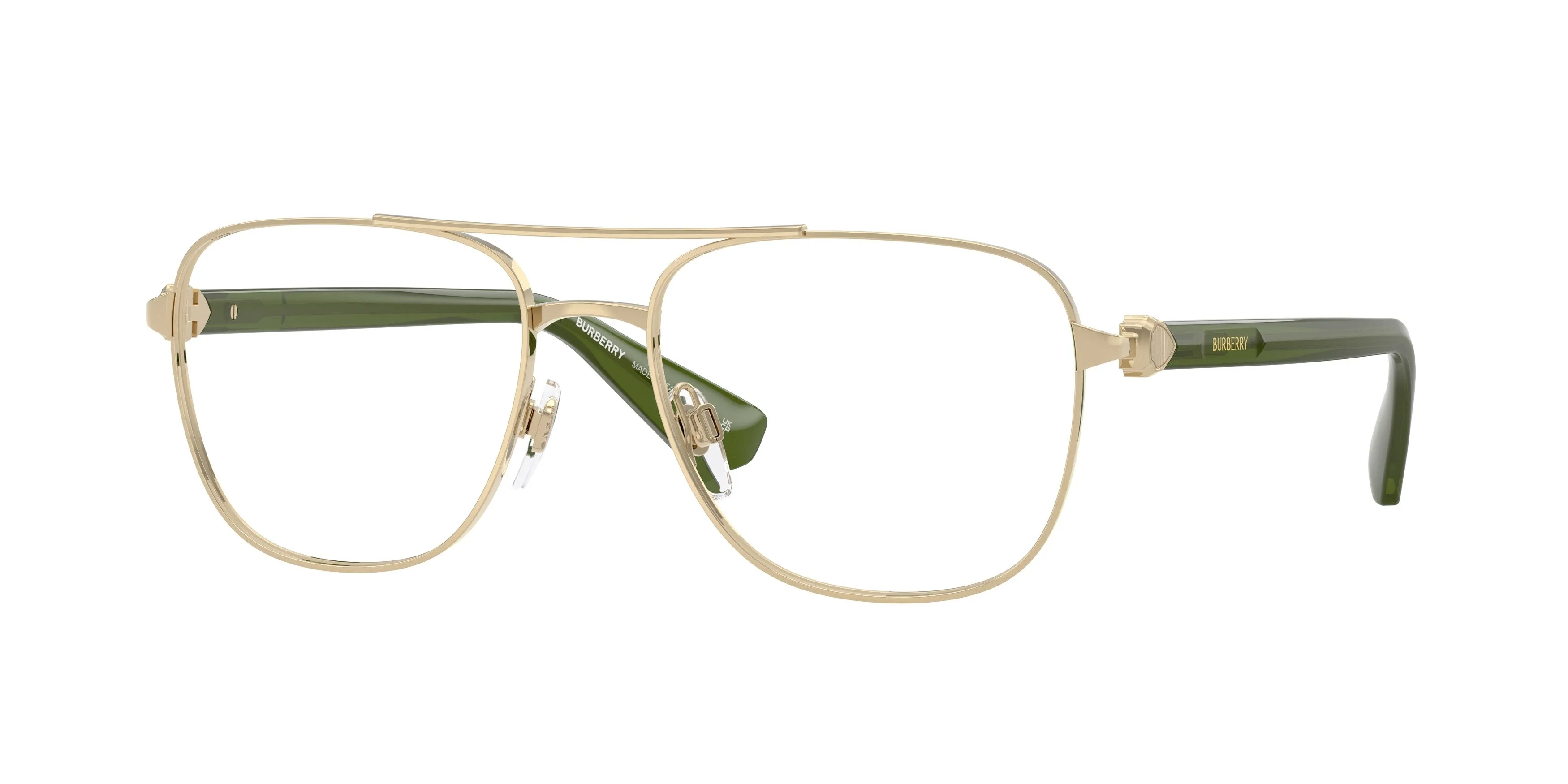 Burberry BE1396 1358 Montature da vista Metallo Oro Pilot Normale - immagine 1