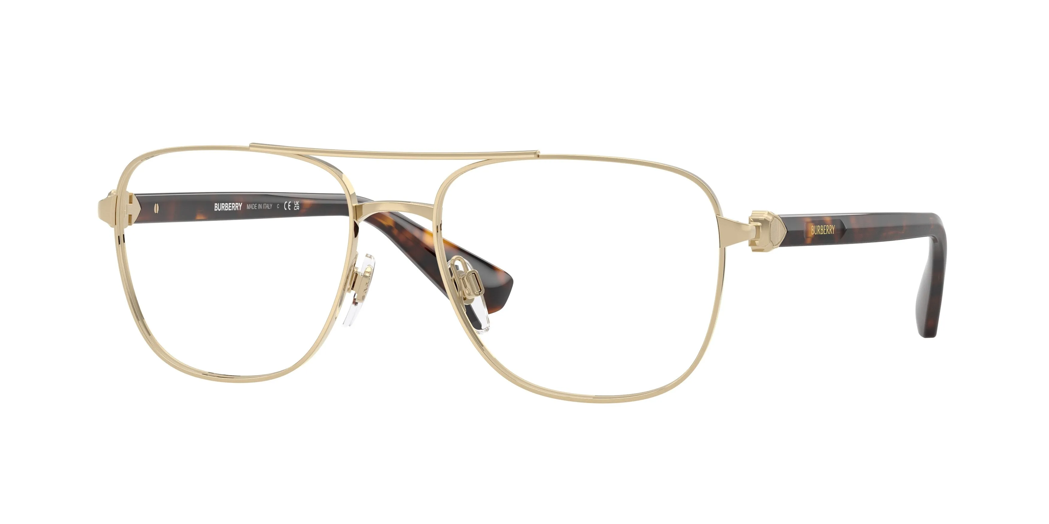 Burberry BE1396 1109 Montature da vista Metallo Oro Pilot Normale - immagine 1