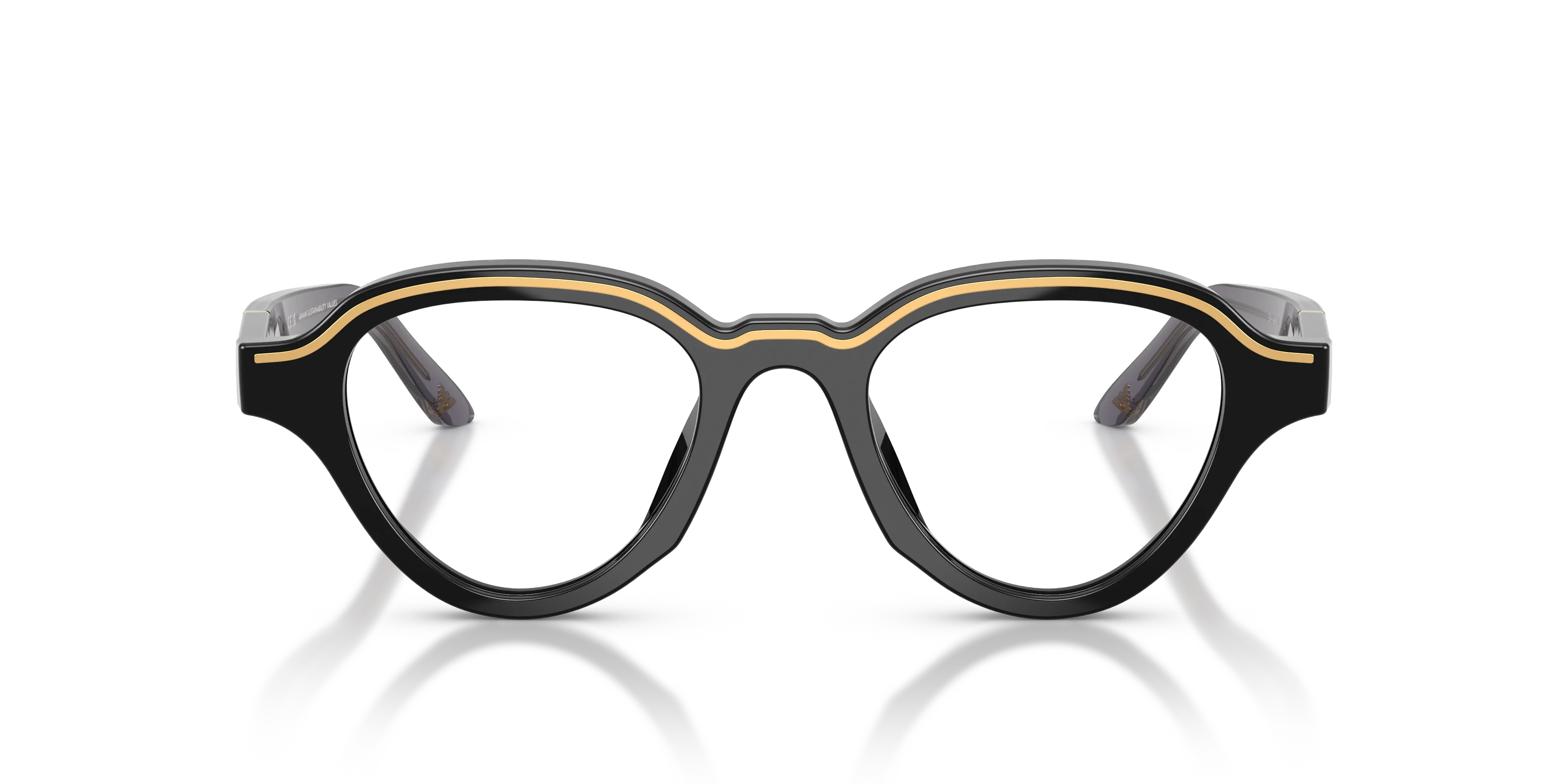 Emporio Armani EA4264U 50171W Occhiali da sole Acetato Multi-colore Trasparente Geometrica Normale - immagine 3