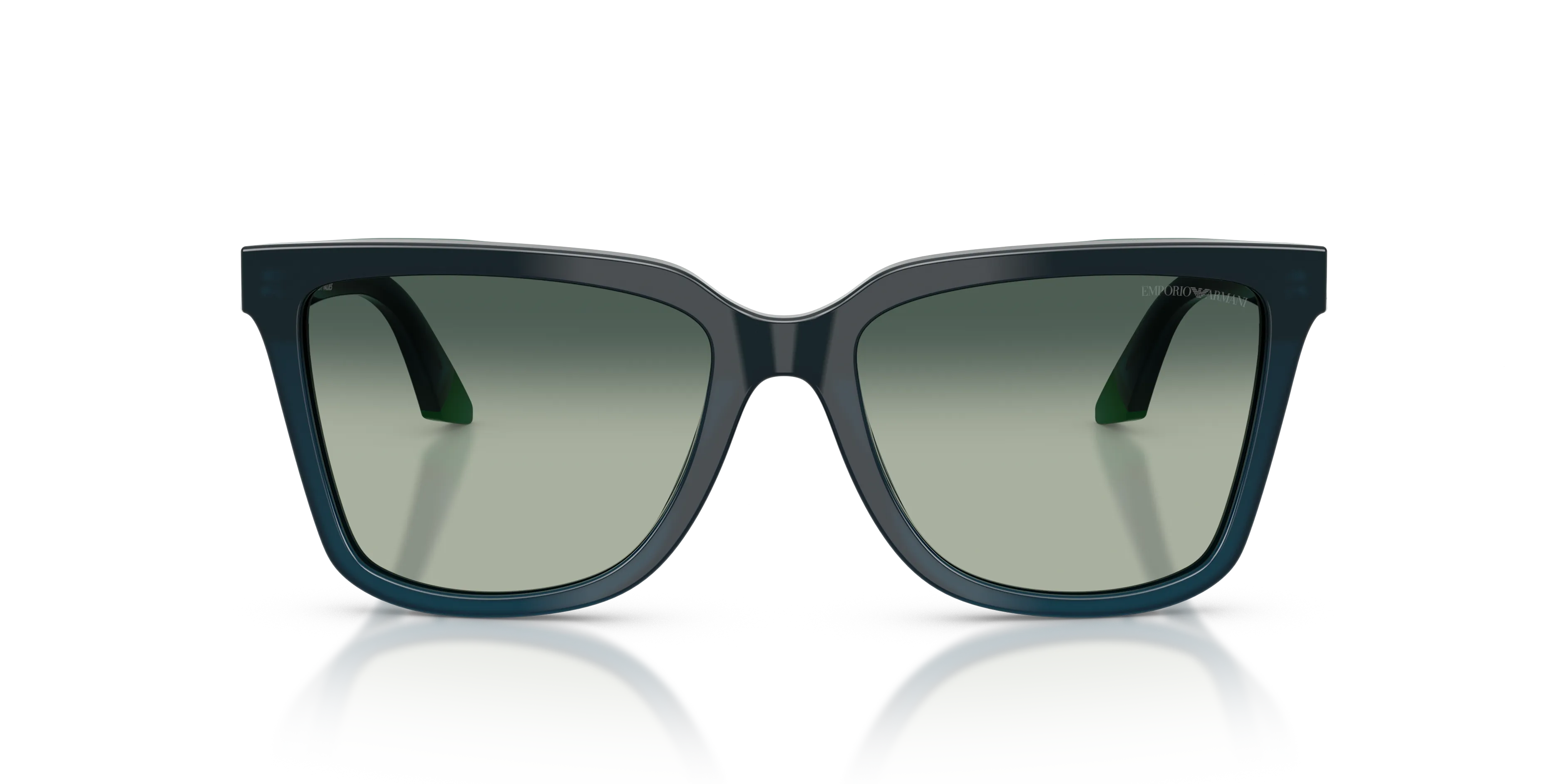 Emporio Armani EA4261 631919 Occhiali da sole Acetato Blu Blu Geometrica Normale Sfumato - immagine 3
