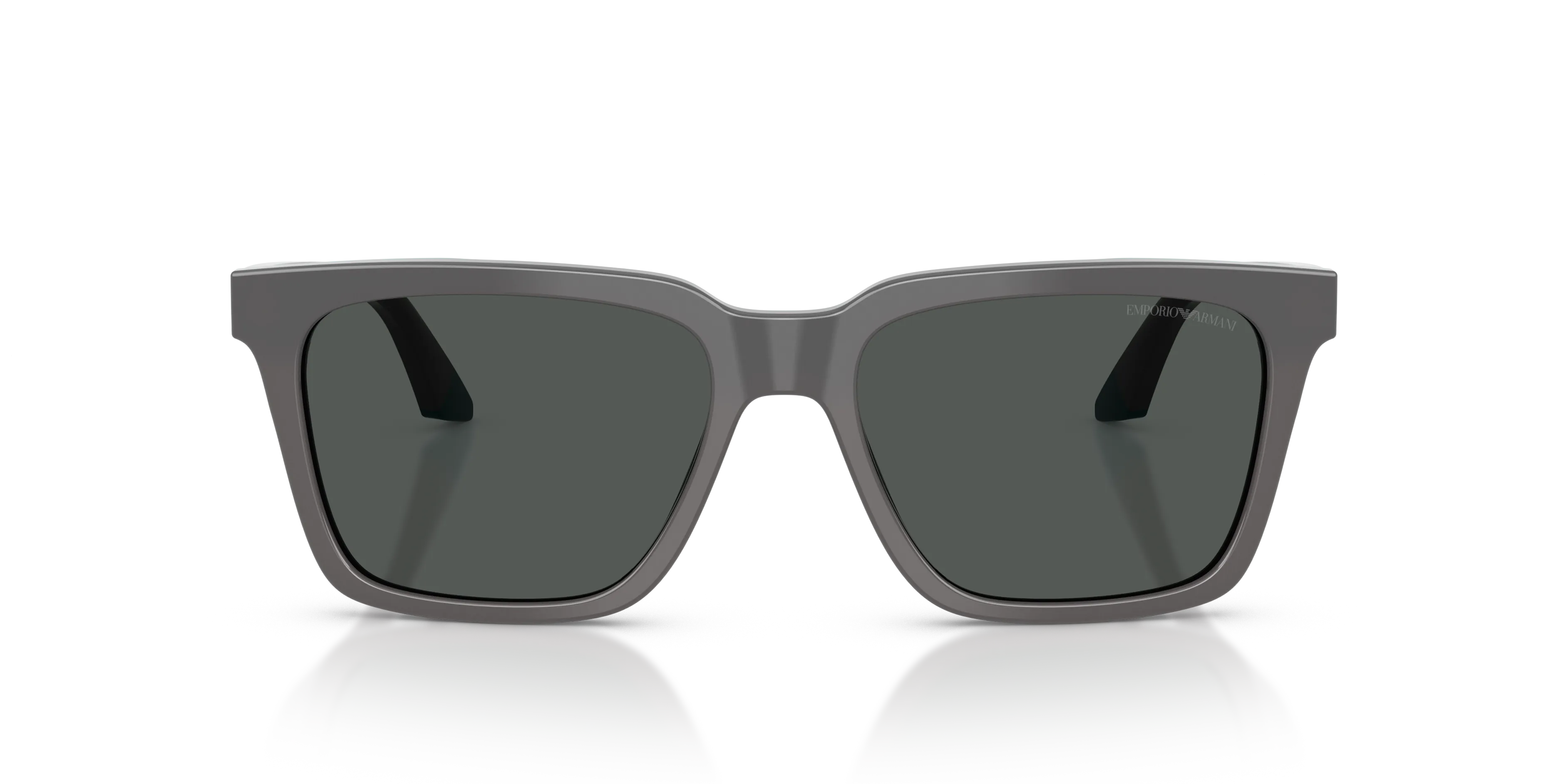 Emporio Armani EA4260 631487 Occhiali da sole Acetato Grigio Grigio Squadrata Normale - immagine 3