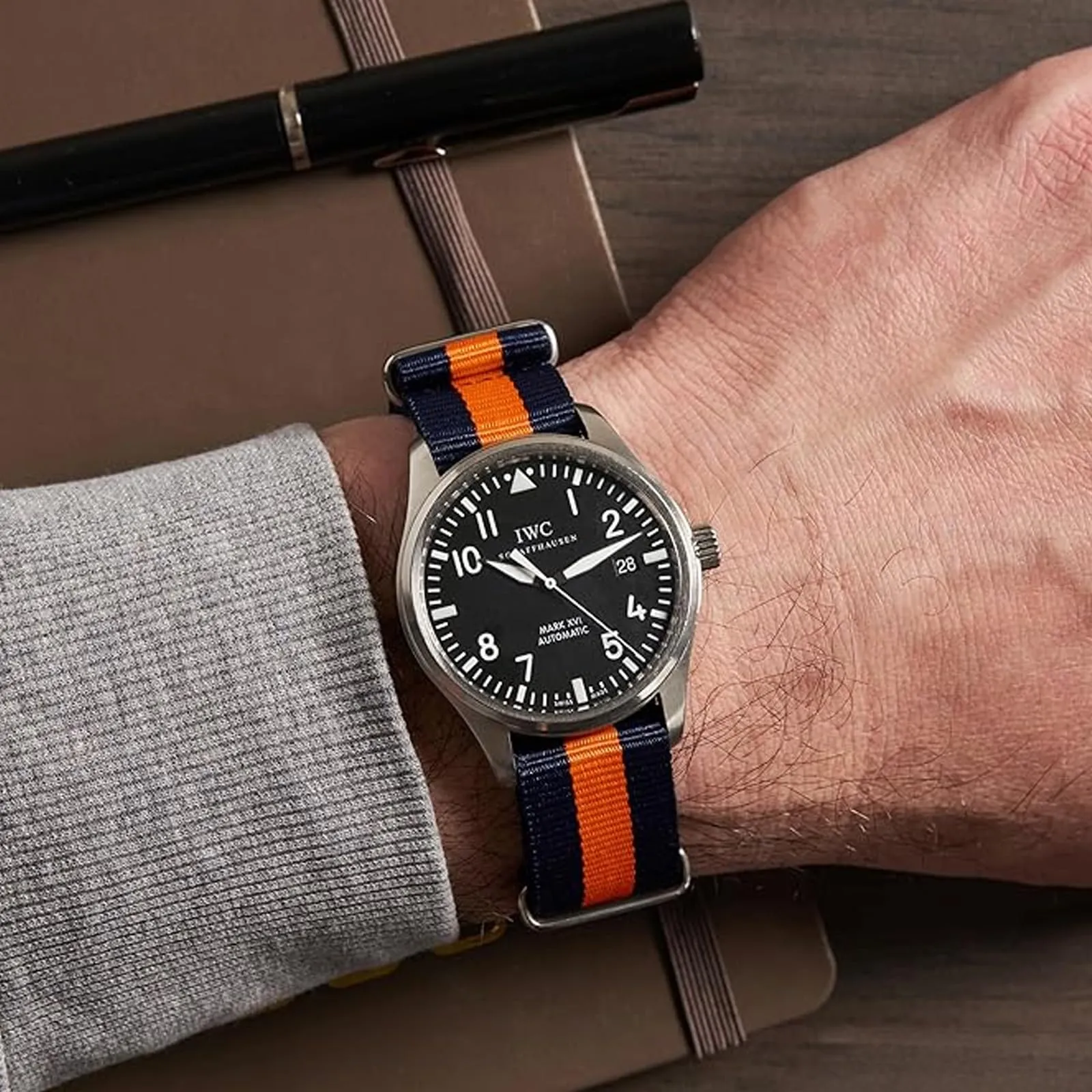 Natos.com - Cinturino NATO per Orologio in Nylon Militare G10, Uomo e Donna, Fibbia in Acciaio Inossidabile - 18mm 20mm 22mm - immagine 4