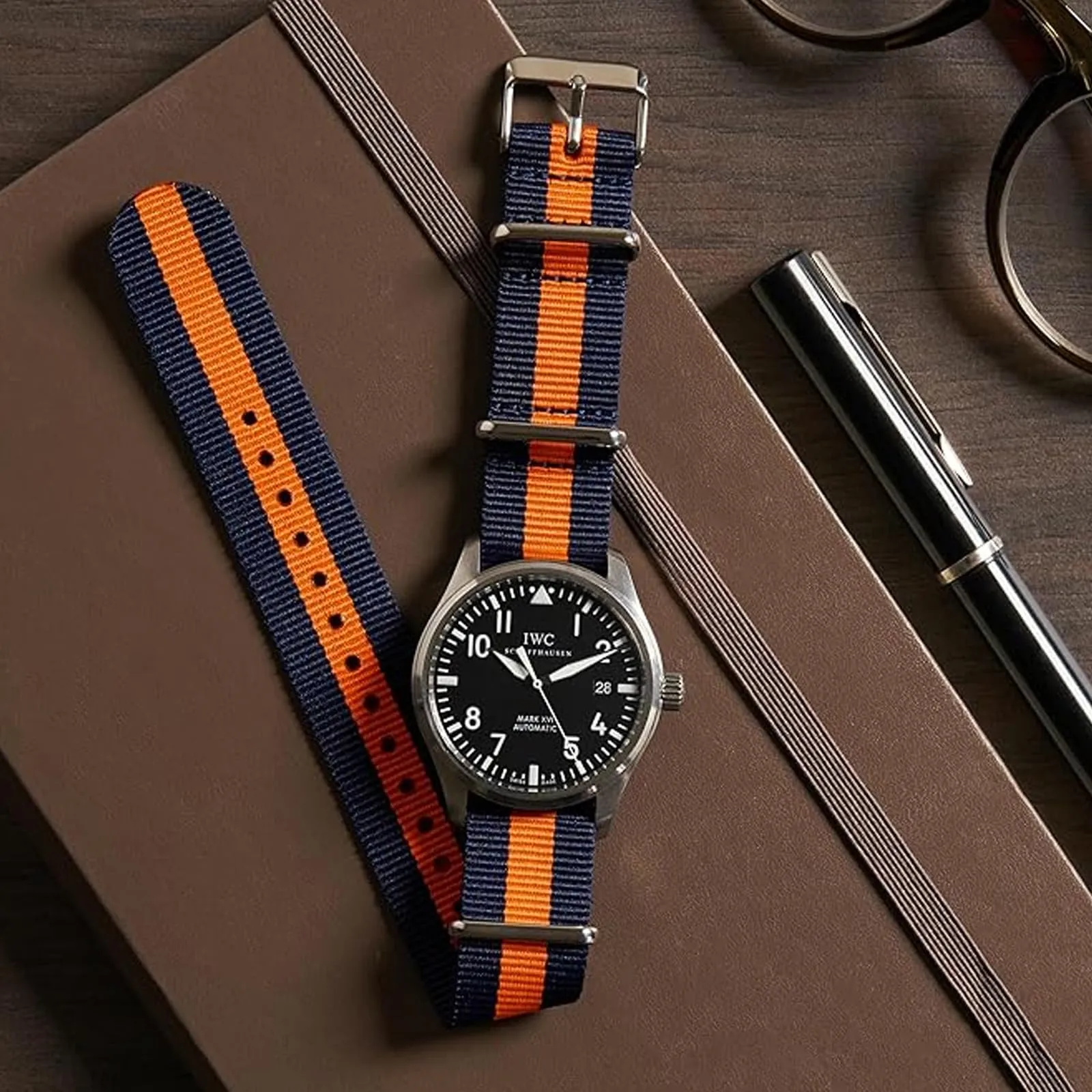 Natos.com - Cinturino NATO per Orologio in Nylon Militare G10, Uomo e Donna, Fibbia in Acciaio Inossidabile - 18mm 20mm 22mm - immagine 5