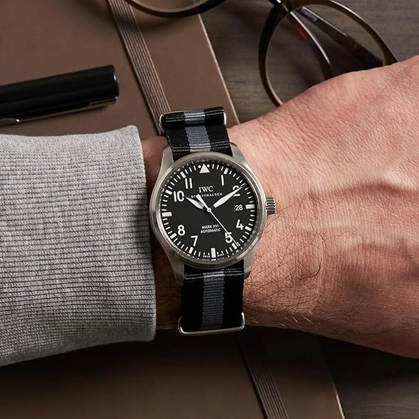 Natos.com - Cinturino NATO per Orologio in Nylon Militare G10, Uomo e Donna, Fibbia in Acciaio Inossidabile - 18mm 20mm - immagine 4