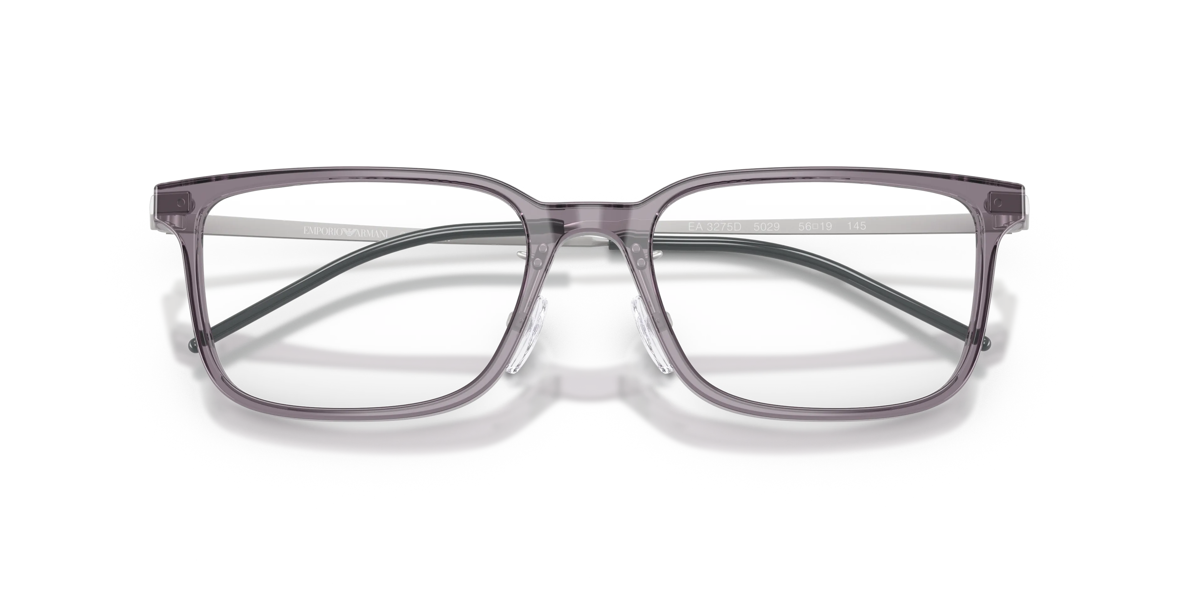 Emporio Armani EA3275D 5029 Montature da vista Acetato Grigio Squadrata Normale - immagine 2