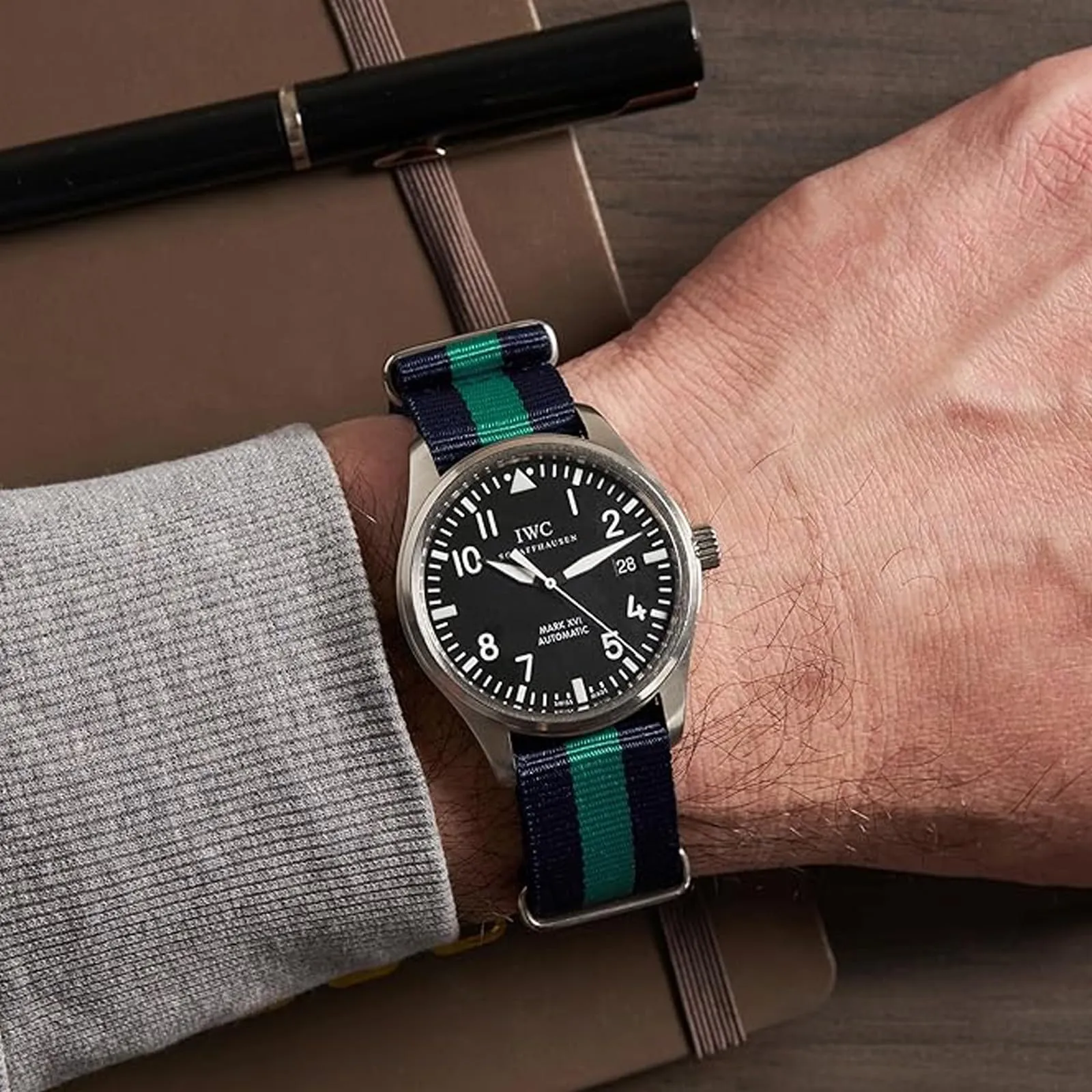 Natos.com - Cinturino NATO per Orologio in Nylon Militare G10, Uomo e Donna, Fibbia in Acciaio Inossidabile - 16mm 18mm 20mm 22mm - immagine 4