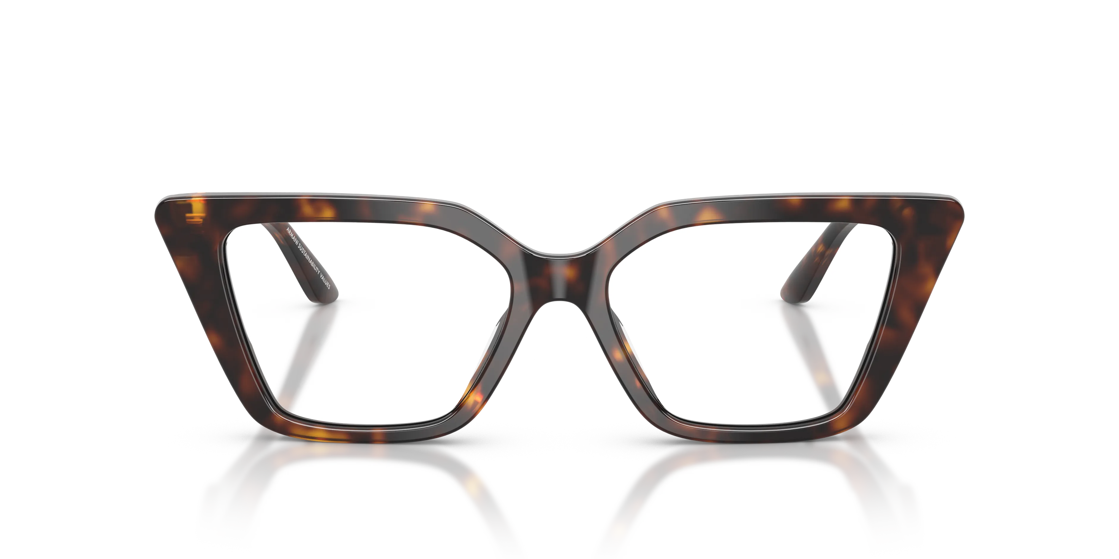 Emporio Armani EA3273U 5026 Montature da vista Acetato Tartaruga Cat Eye Normale - immagine 3