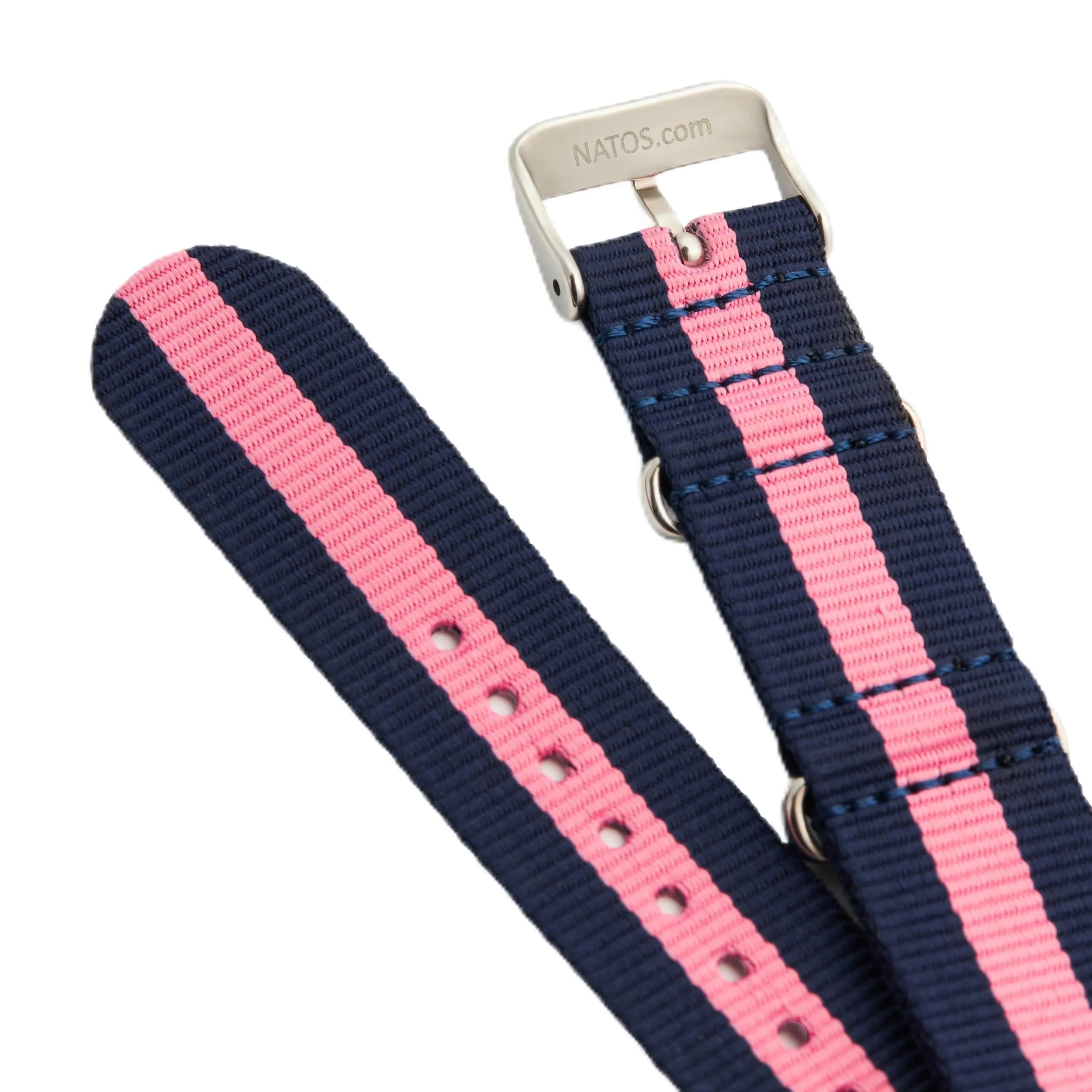 Natos.com - Cinturino NATO per Orologio in Nylon Militare G10, Uomo e Donna, Fibbia in Acciaio Inossidabile - 16mm 20mm 22mm - immagine 1