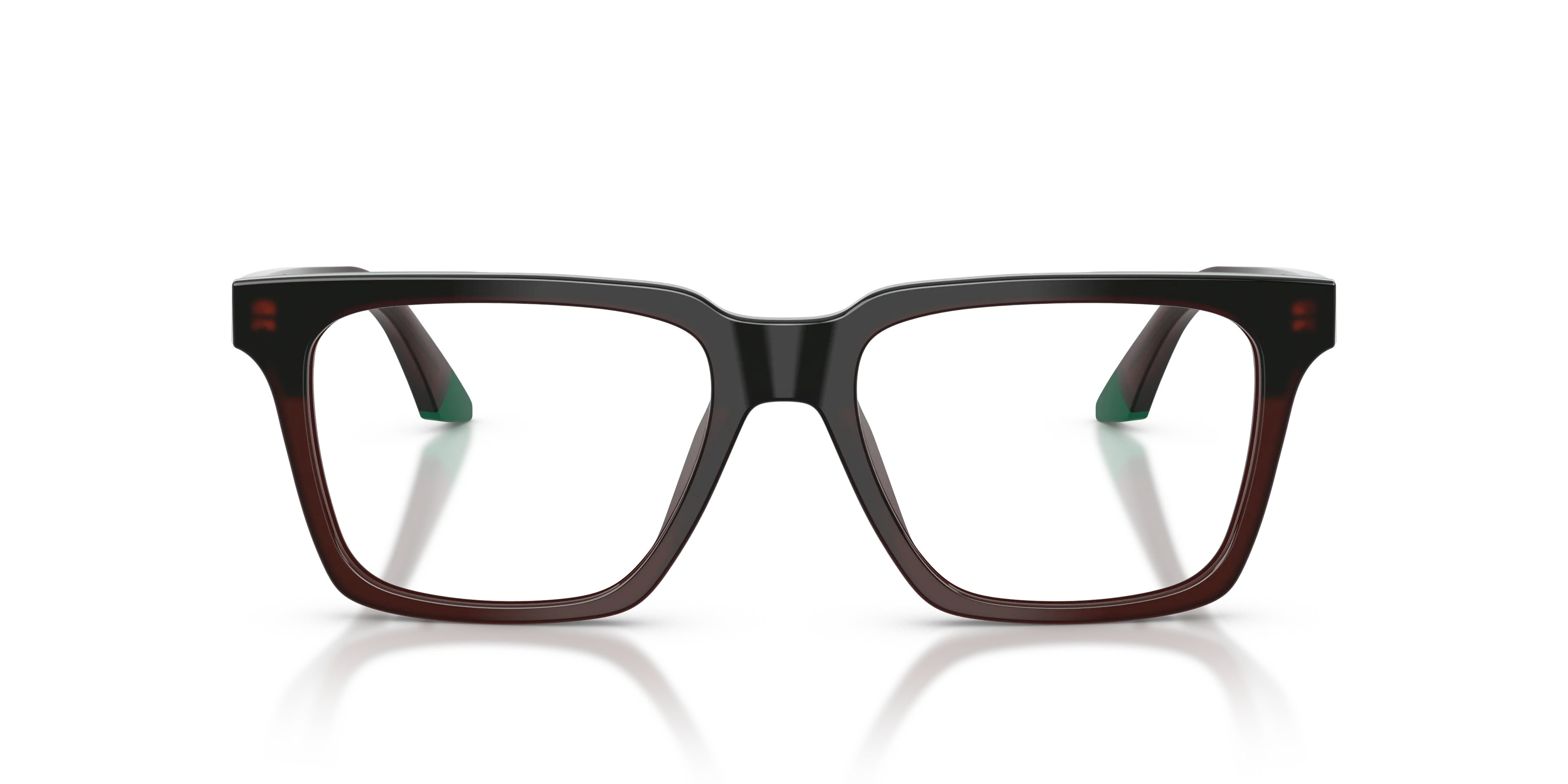 Emporio Armani EA3272U 6315 Montature da vista Acetato Marrone Squadrata Normale - immagine 3