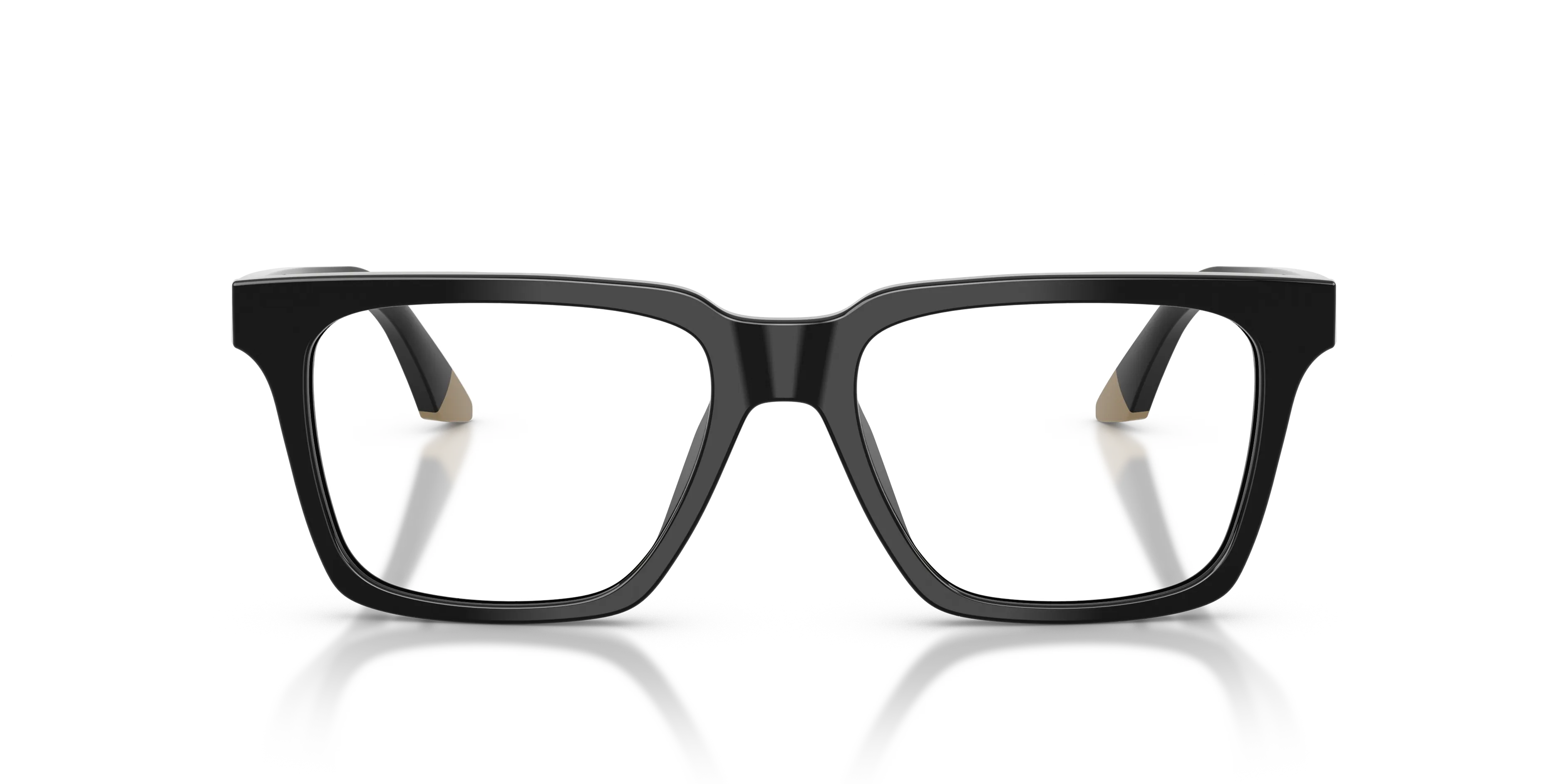 Emporio Armani EA3272U 6313 Montature da vista Acetato Nero Squadrata Normale - immagine 3