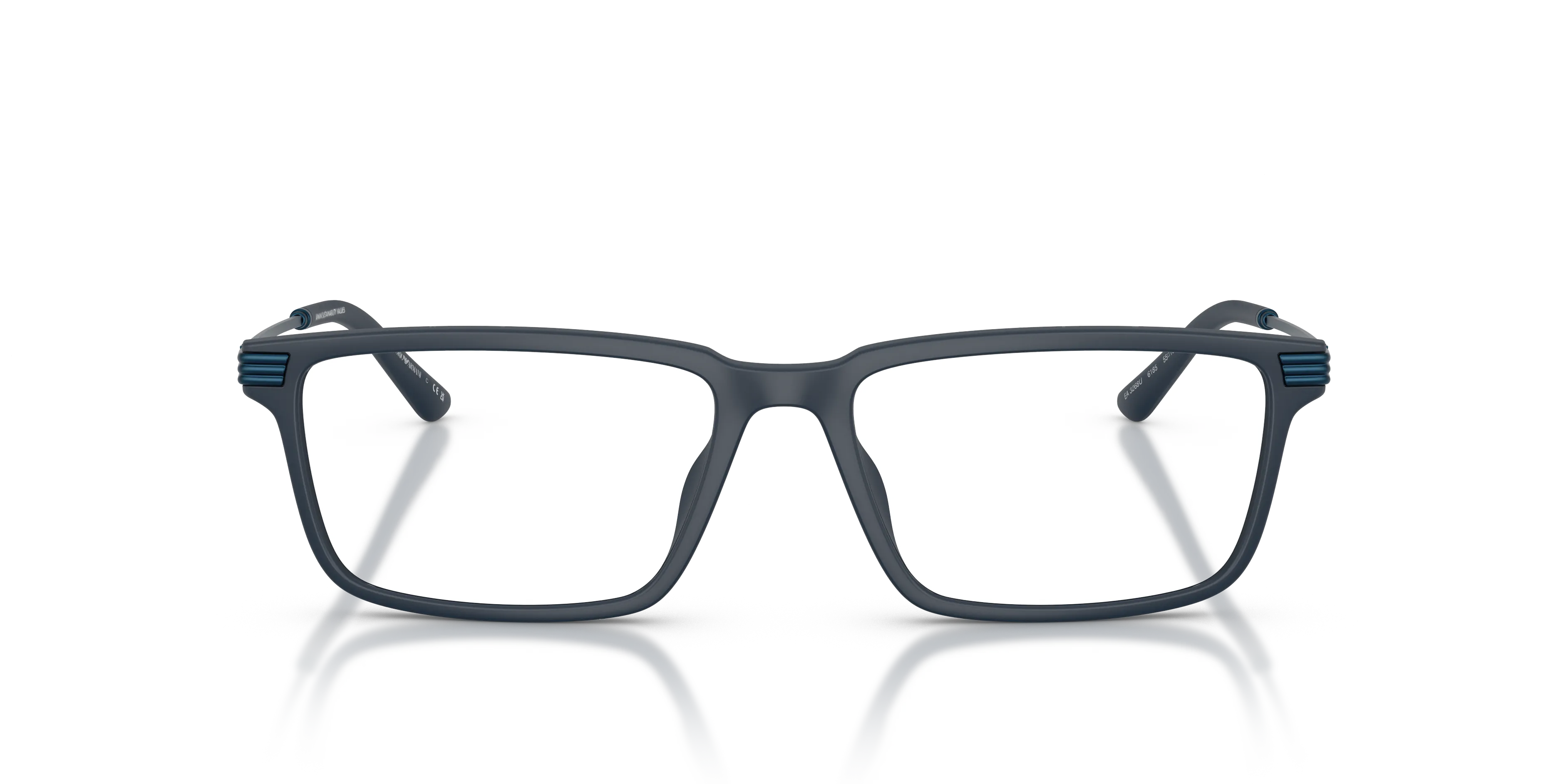 Emporio Armani EA3268U 6185 Montature da vista Iniettato Blu Squadrata Normale - immagine 3